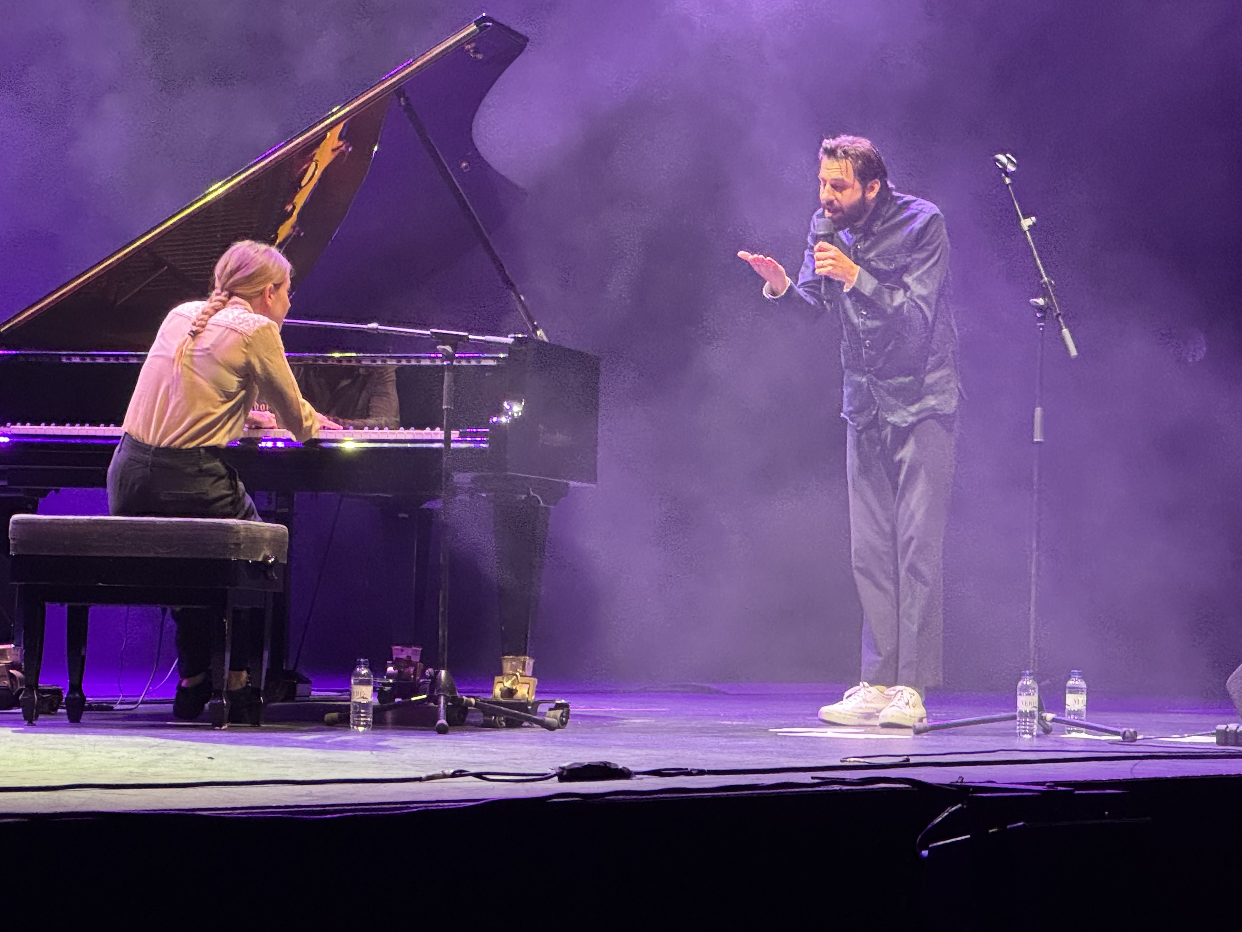 Concert inaugural del Festival Petits Camaleons de Salvador Sobral i Lucía Fumero. FOTO: TOT Sant Cugat