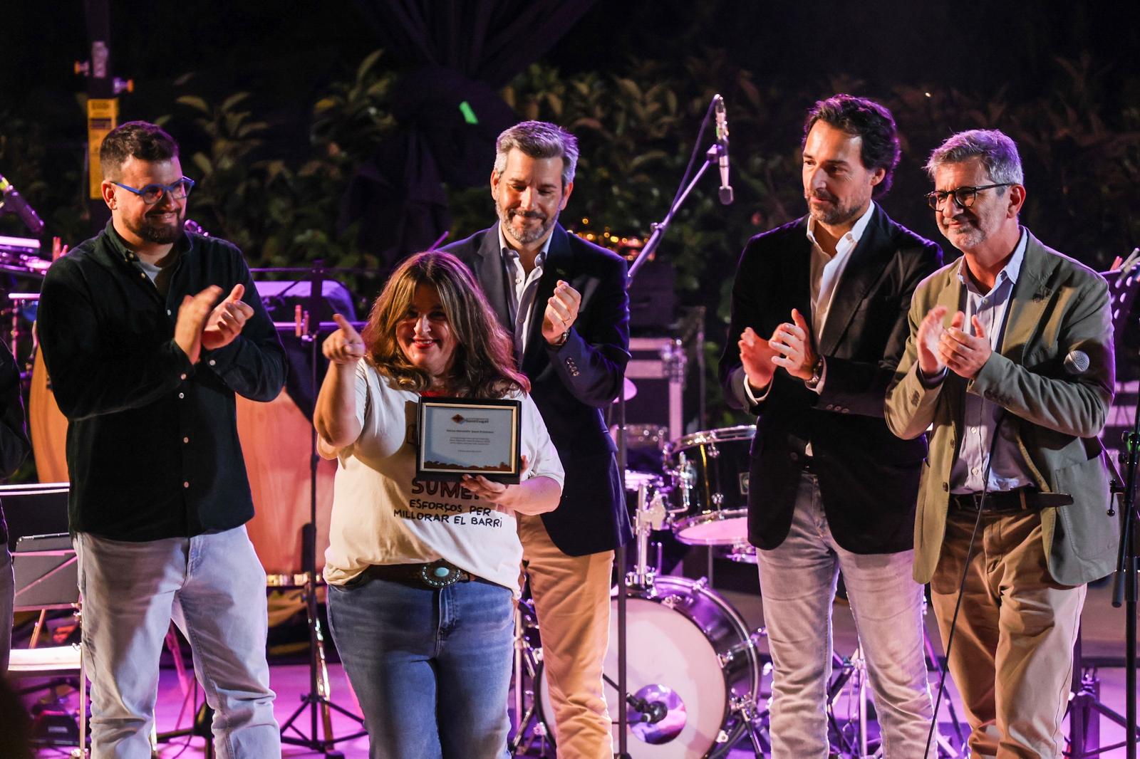 Cercavila i pregó de la Festa Major del barri Monestir-Sant Francesc 2025. FOTO: Ajuntament