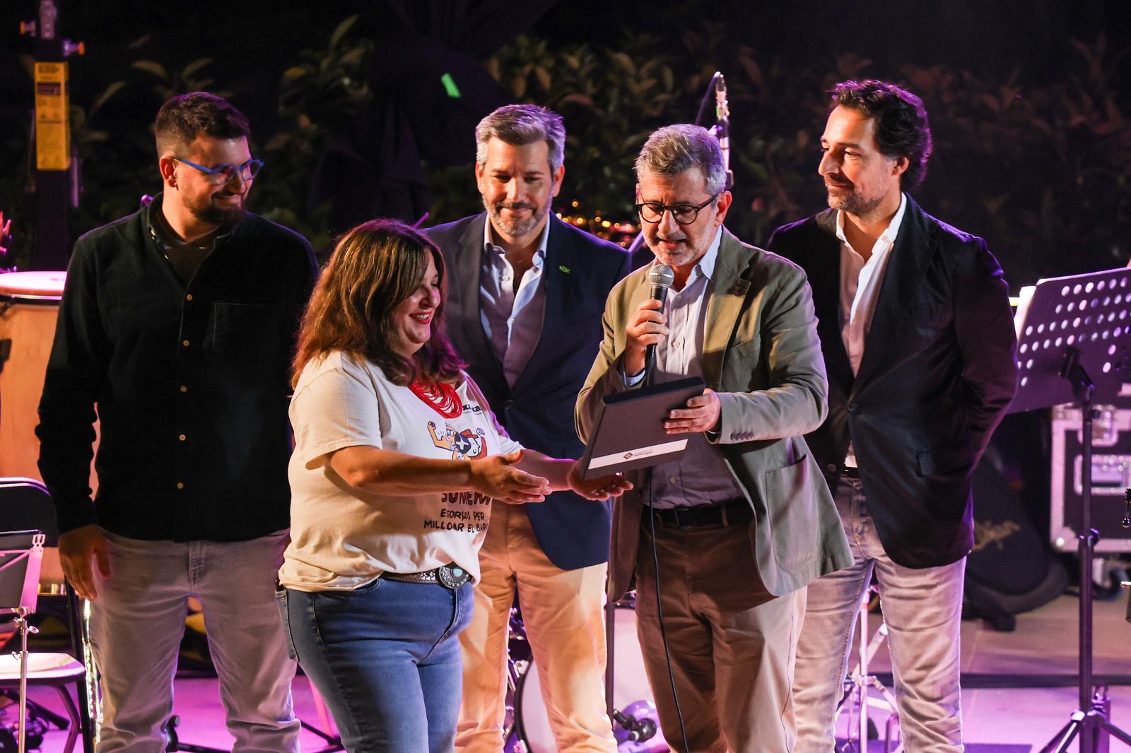 Cercavila i pregó de la Festa Major del barri Monestir-Sant Francesc 2025. FOTO: Ajuntament