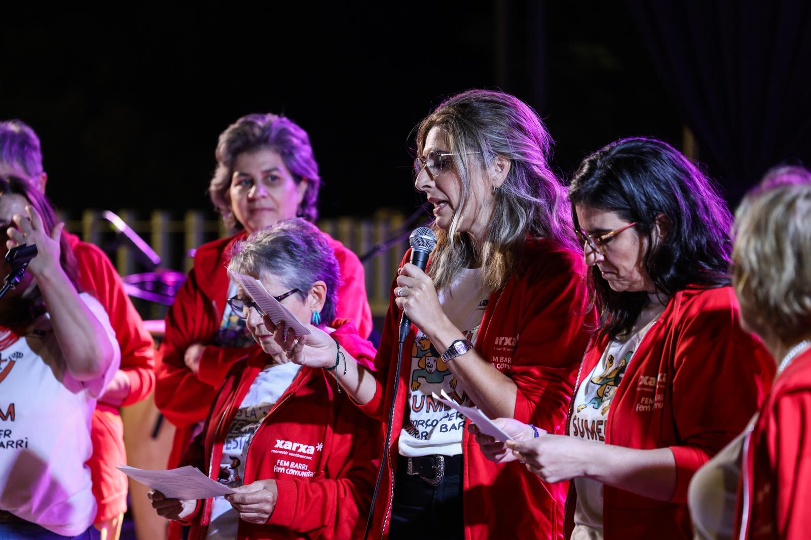 Cercavila i pregó de la Festa Major del barri Monestir-Sant Francesc 2025. FOTO: Ajuntament