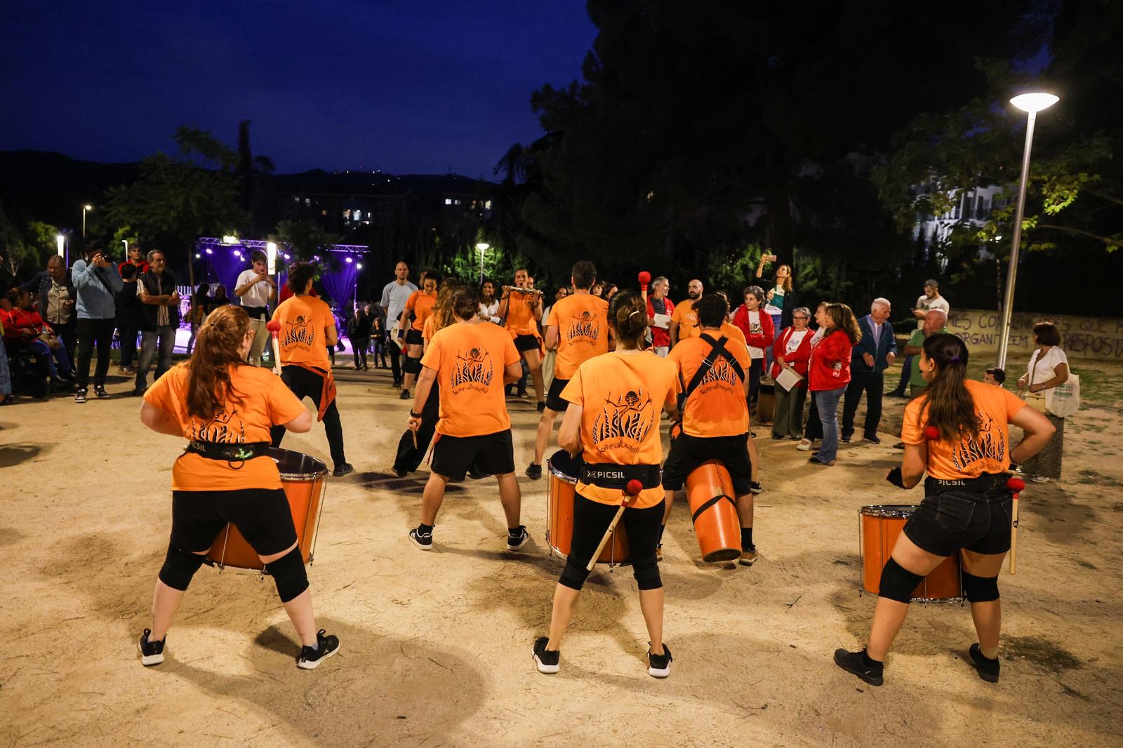 Cercavila i pregó de la Festa Major del barri Monestir-Sant Francesc 2025. FOTO: Ajuntament