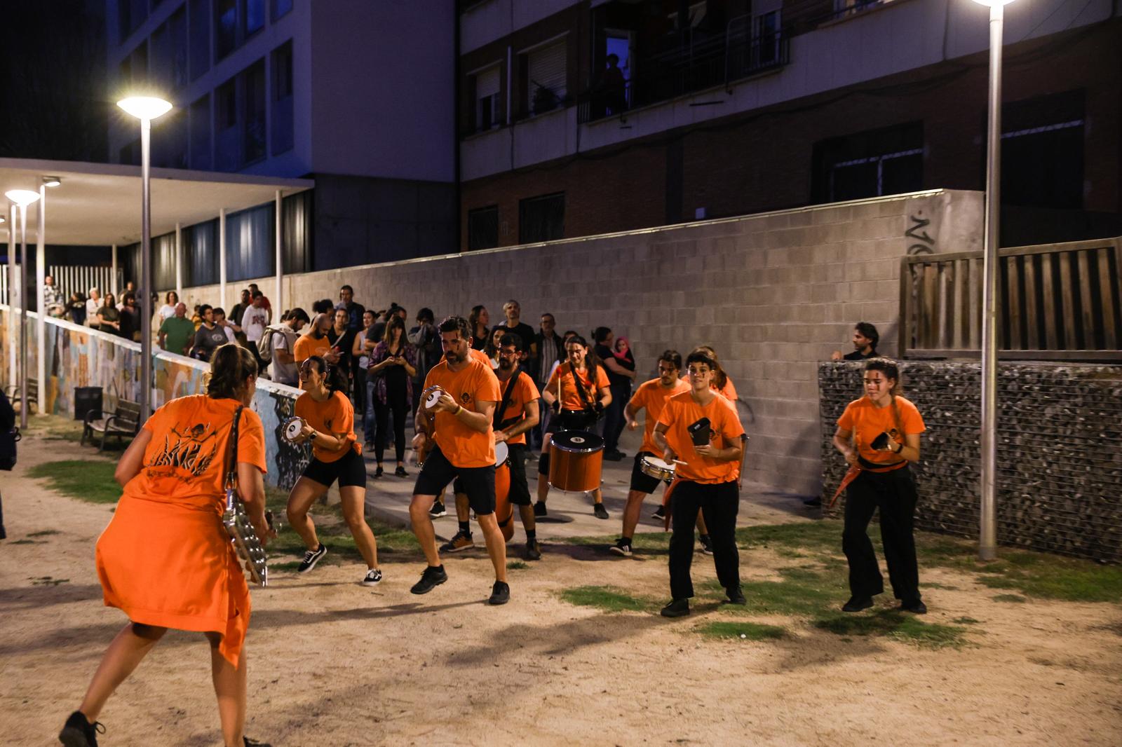 Cercavila i pregó de la Festa Major del barri Monestir-Sant Francesc 2025. FOTO: Ajuntament