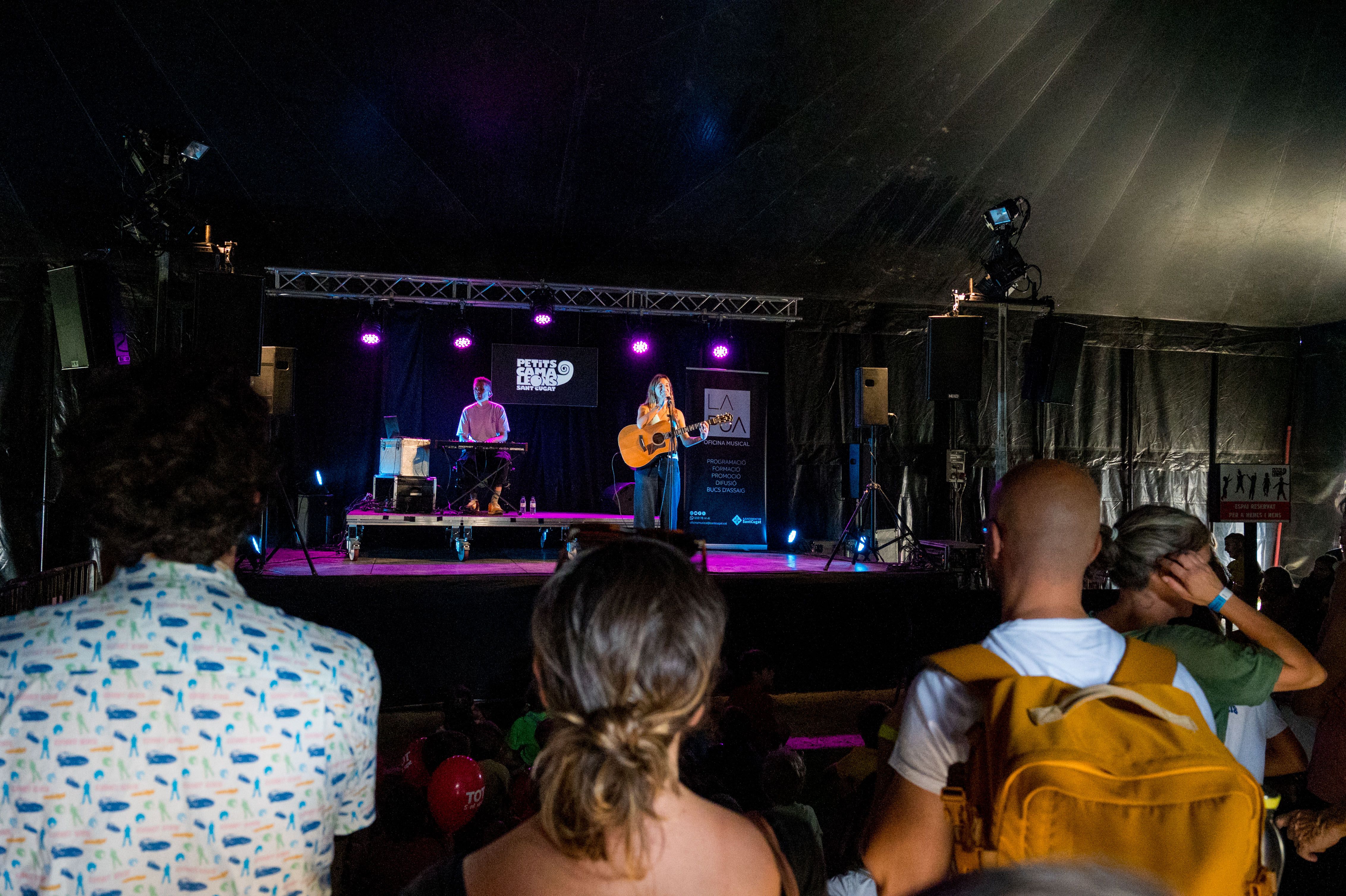 Júlia Català al Petits Camaleons 2025. FOTO:  Carmelo Jiménez (TOT Sant Cugat)