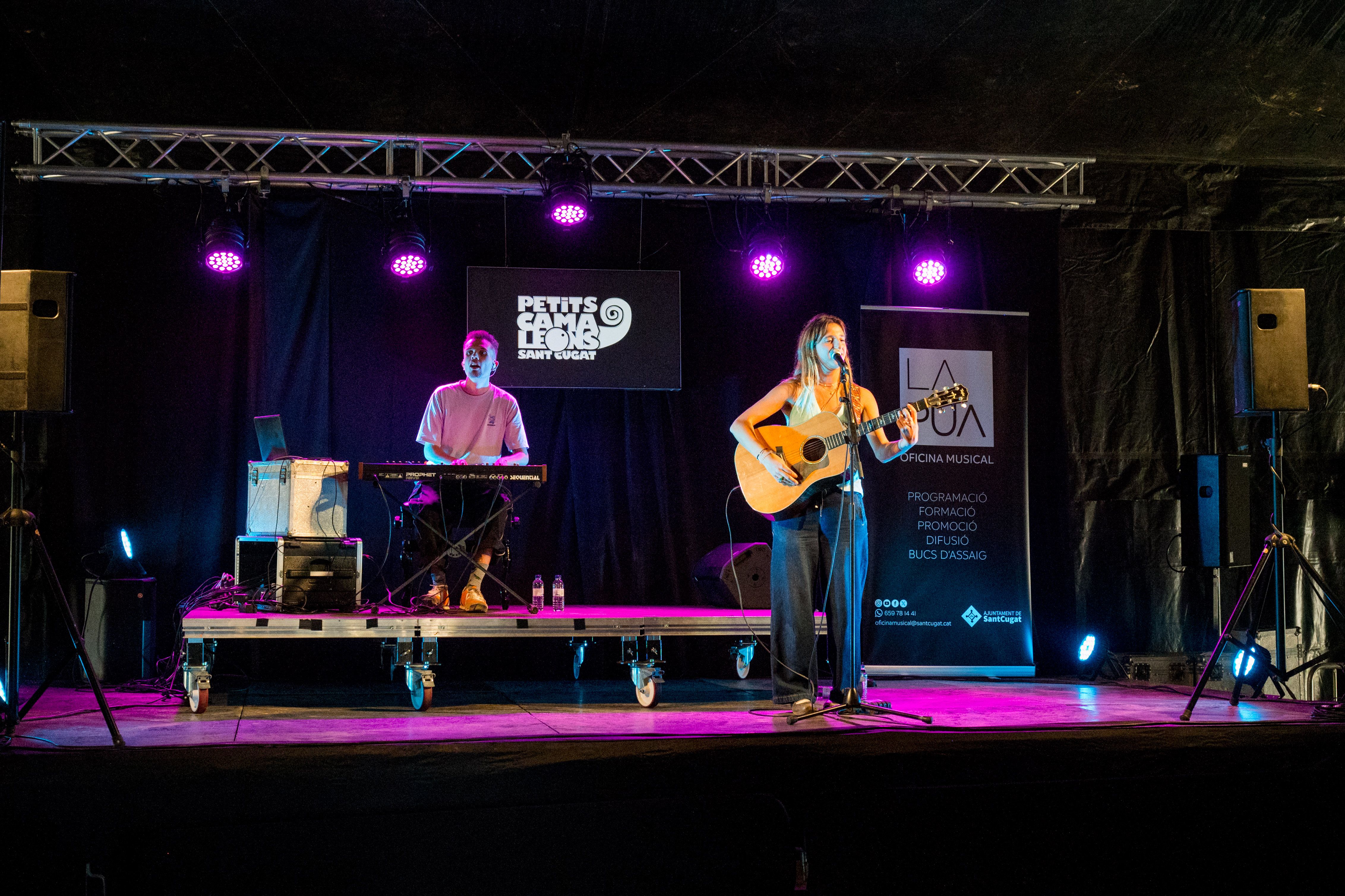 Júlia Català al Petits Camaleons 2025. FOTO: Carmelo Jiménez (TOT Sant Cugat)