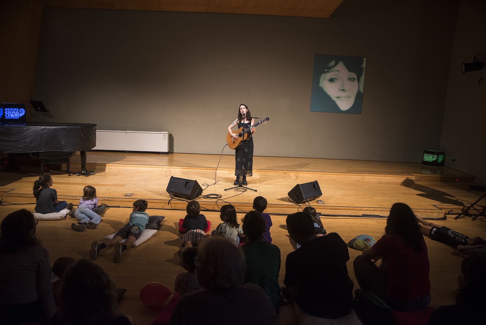 Raquel Lúa al Petits Camaleons 2025. FOTO: Bernat Millet.