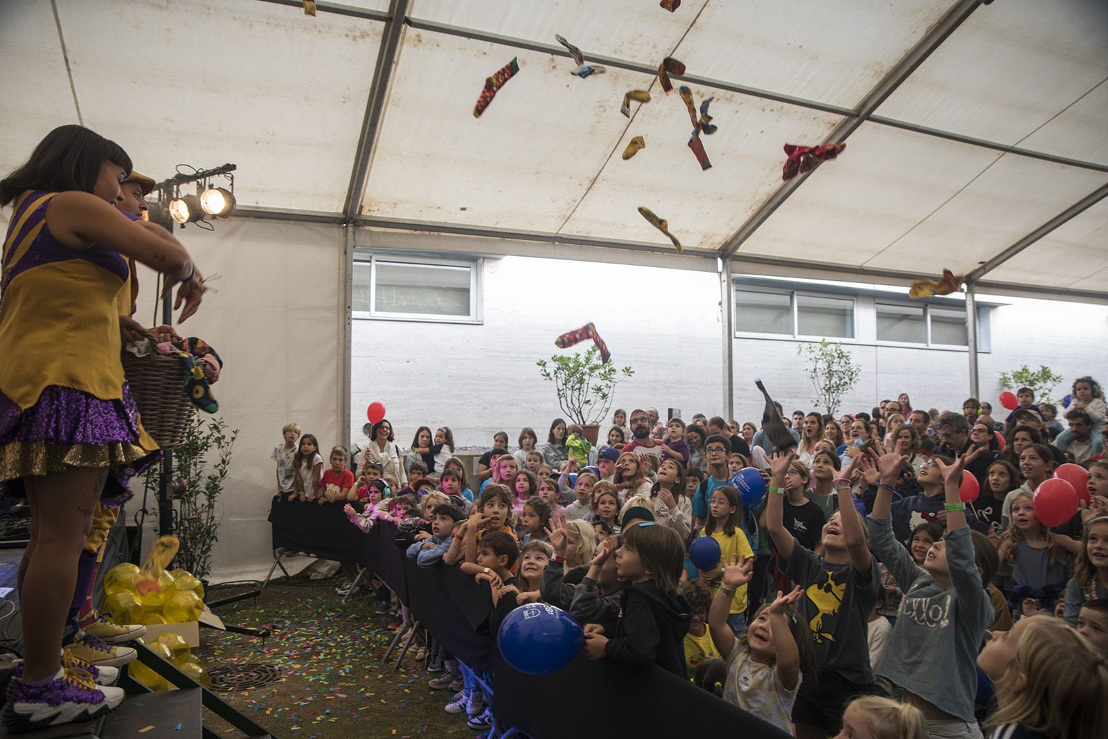 Els Atrapasomnis al Petits Camaleons 2025. FOTO: Bernat Millet.