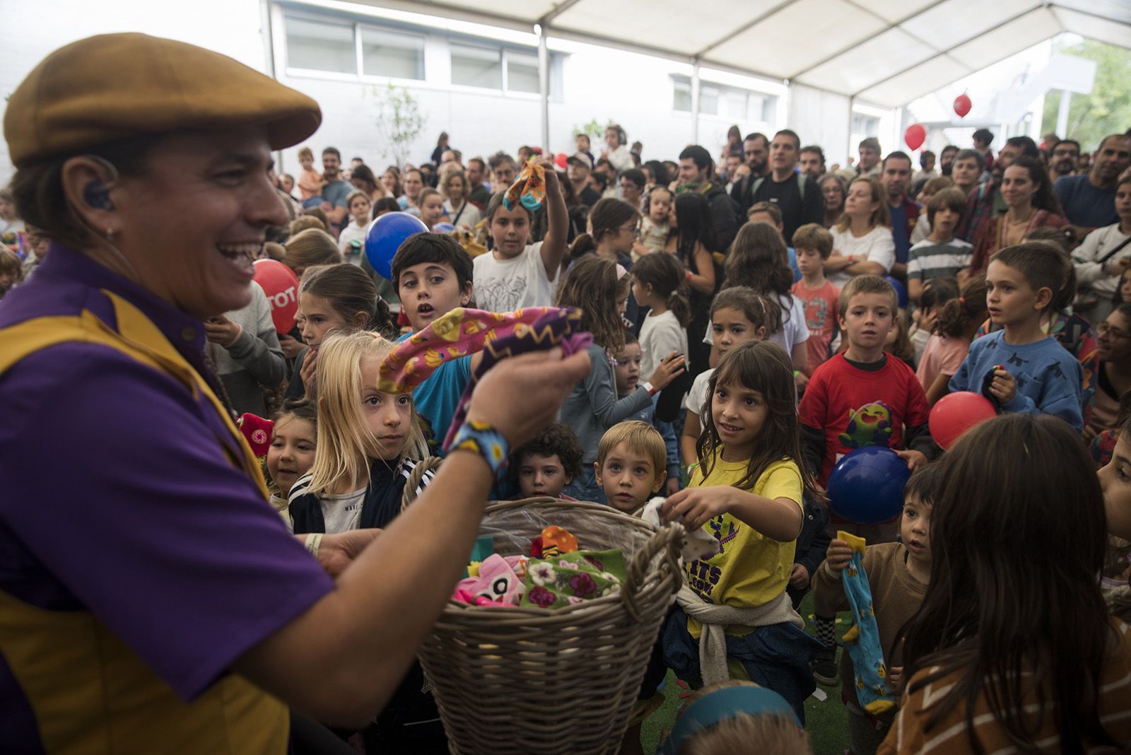 Els Atrapasomnis al Petits Camaleons 2025. FOTO: Bernat Millet.