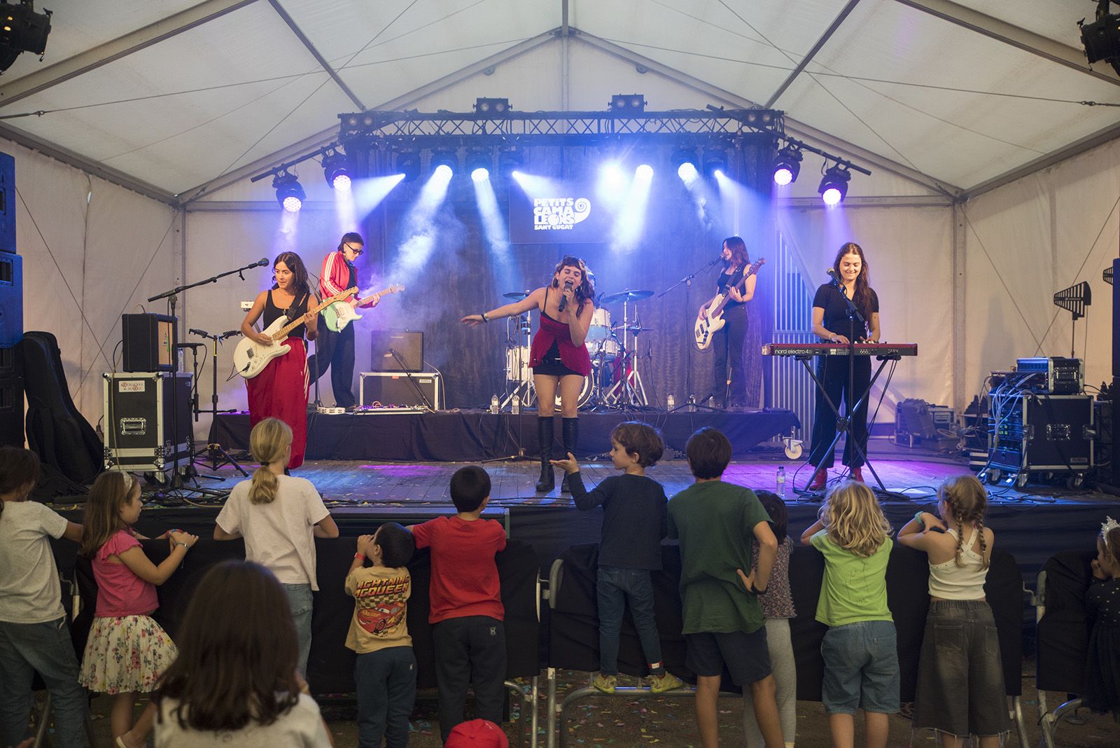 Al·lèrgiques al pol·len al Petits Camaleons 2025. FOTO: Bernat Millet.