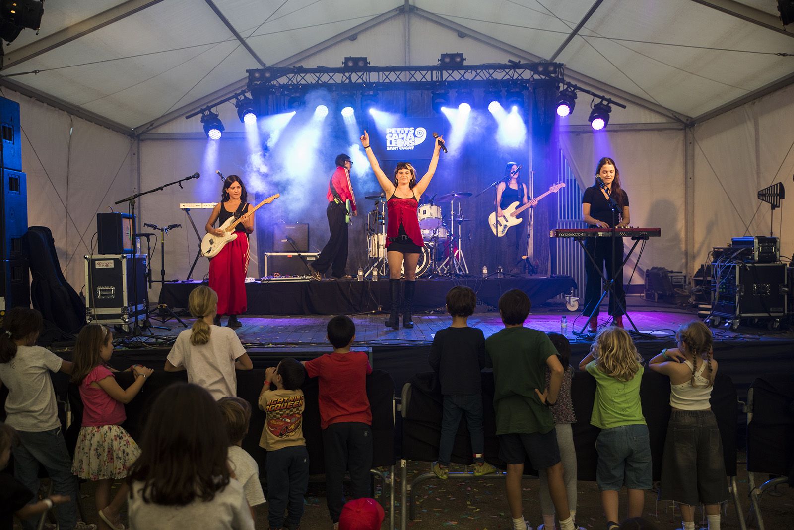 Al·lèrgiques al pol·len al Petits Camaleons 2025. FOTO: Bernat Millet.