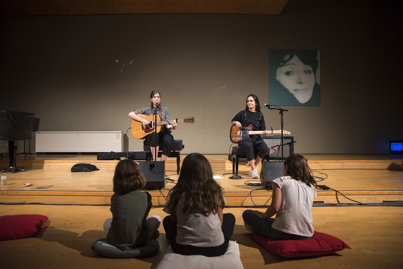 Anaïs Vila al Petits Camaleons 2025. FOTO: Bernat Millet.