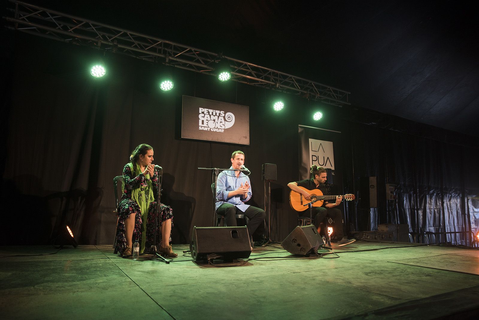 Pere Martínez al Petits Camaleons 2025. FOTO: Bernat Millet.