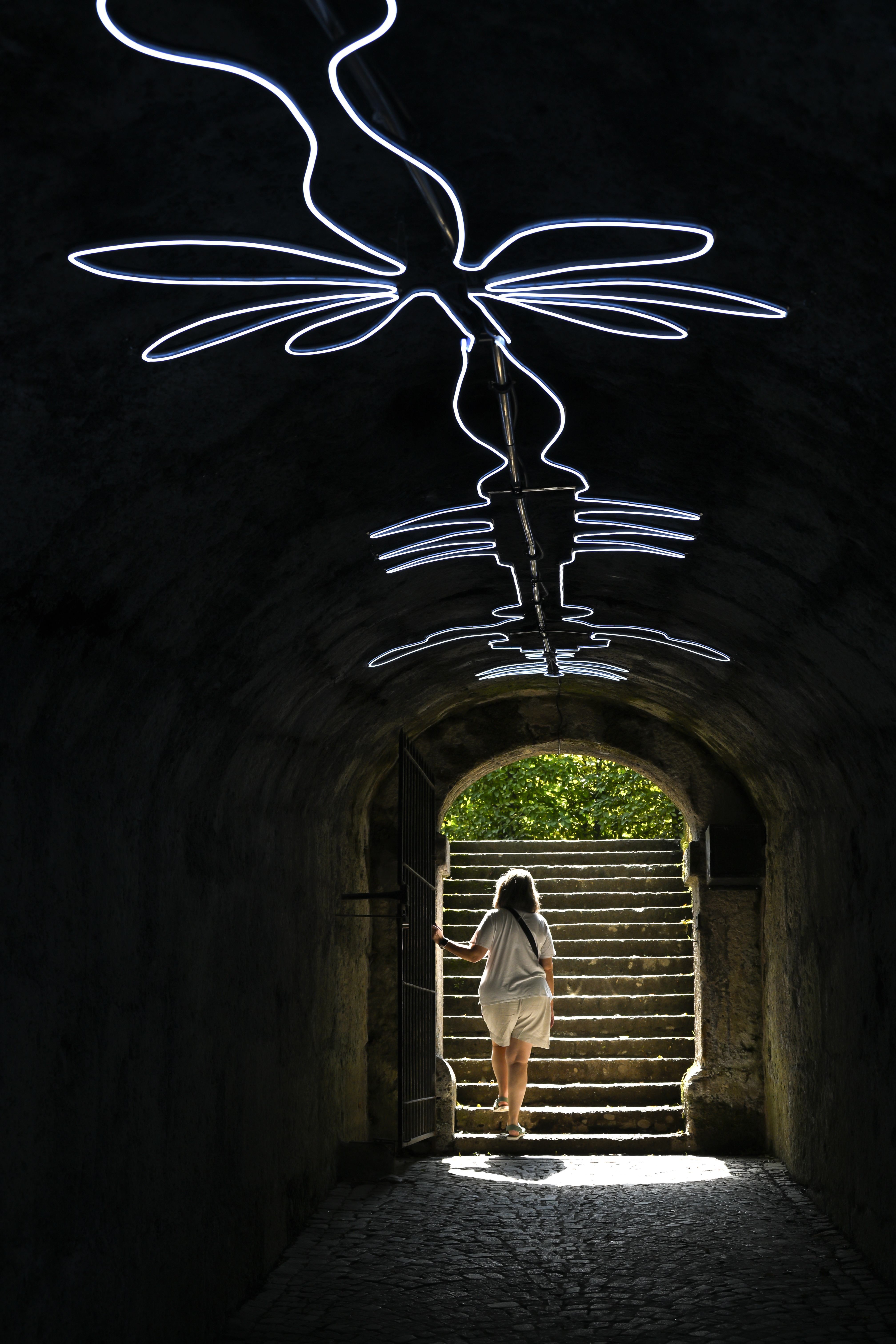 Al final del túnel - Parc de las flauta màgica, Salzburg, Àustria FOTO: Emili Garcia Ramon