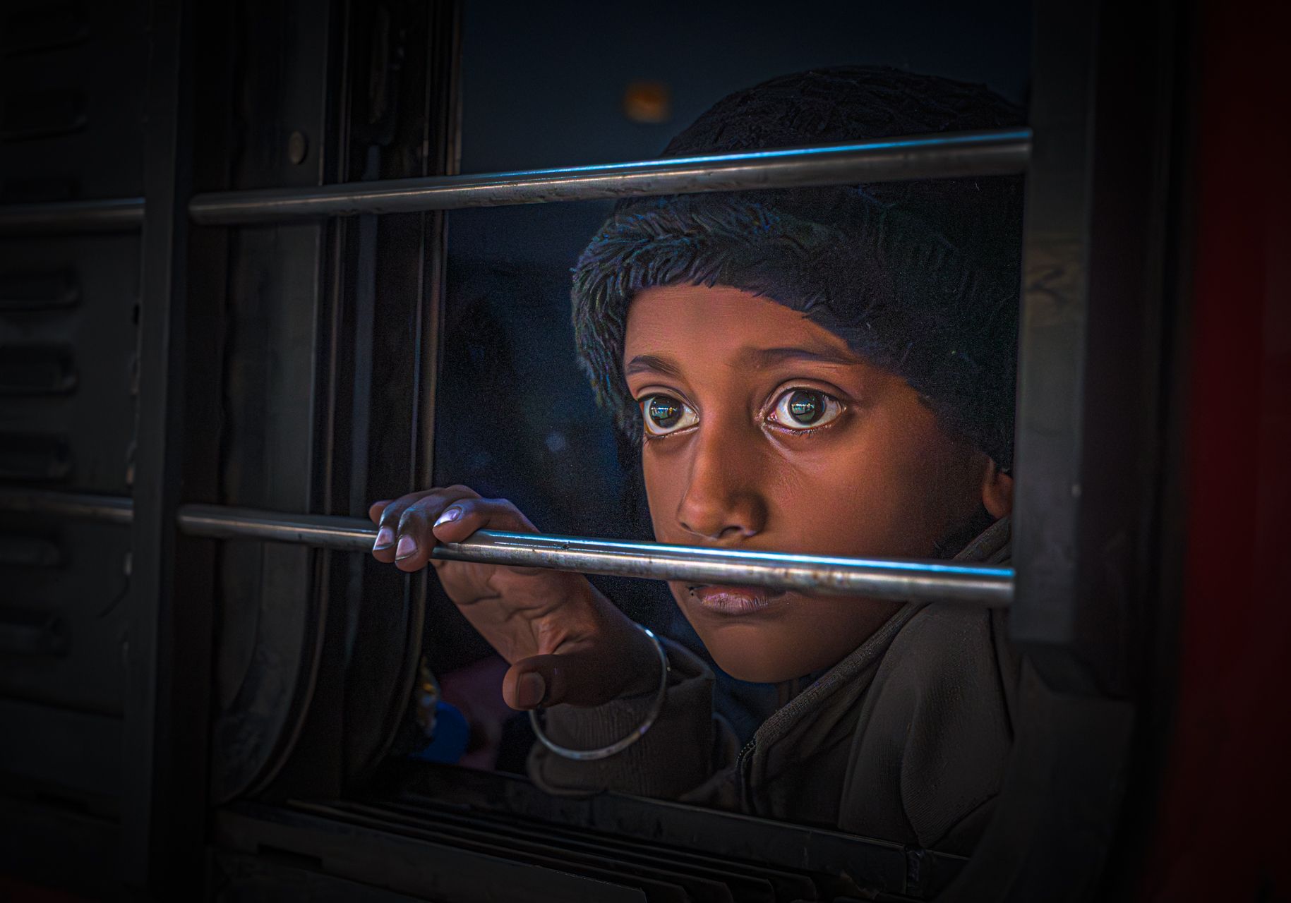 Al tren - Nova Delhi FOTO: Alfons Casalé Turú