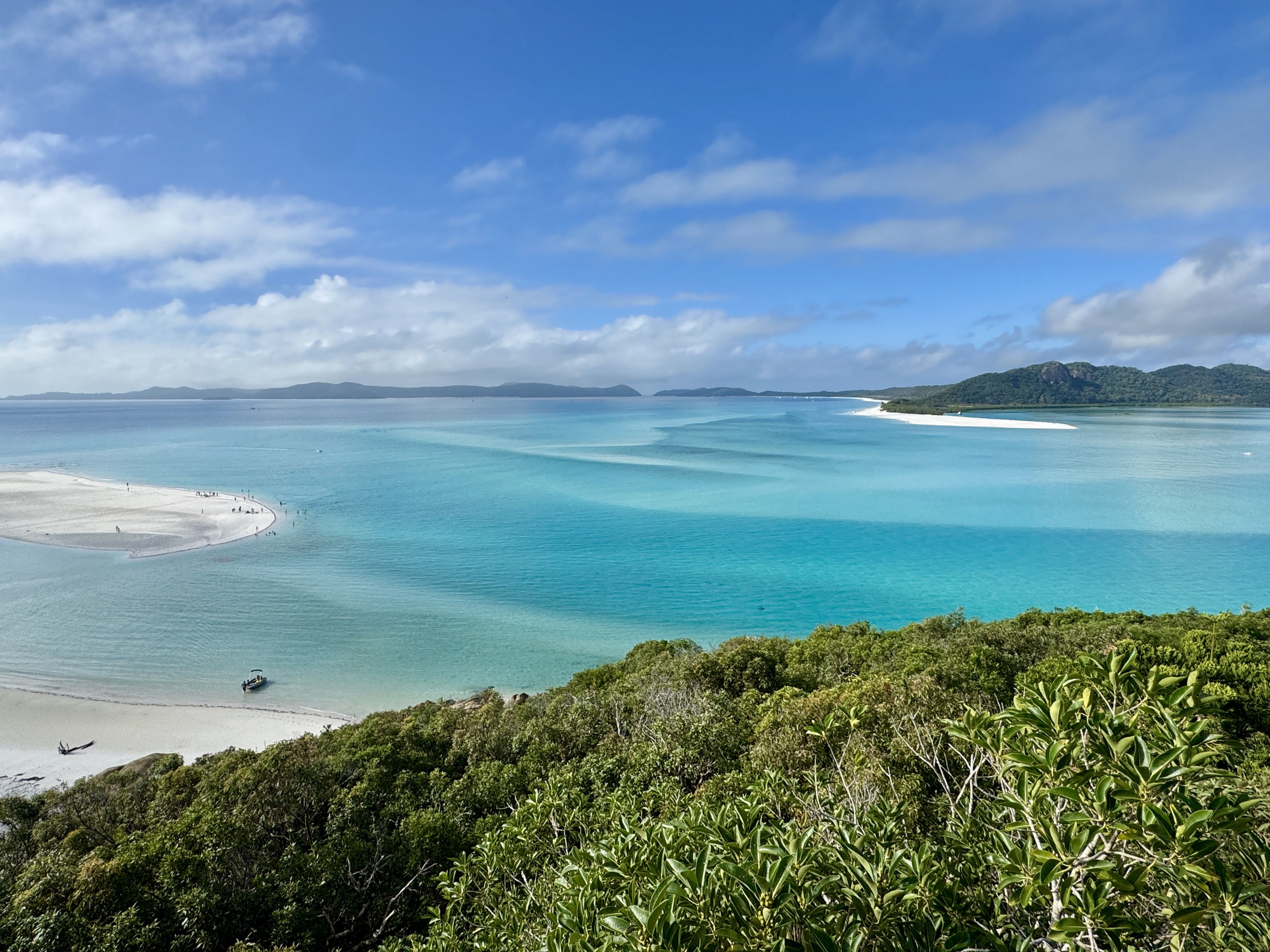 Blanc nacrat i aigües irisades - Whitehaven beach, Austràlia FOTO: Àngels Sastre Nadal