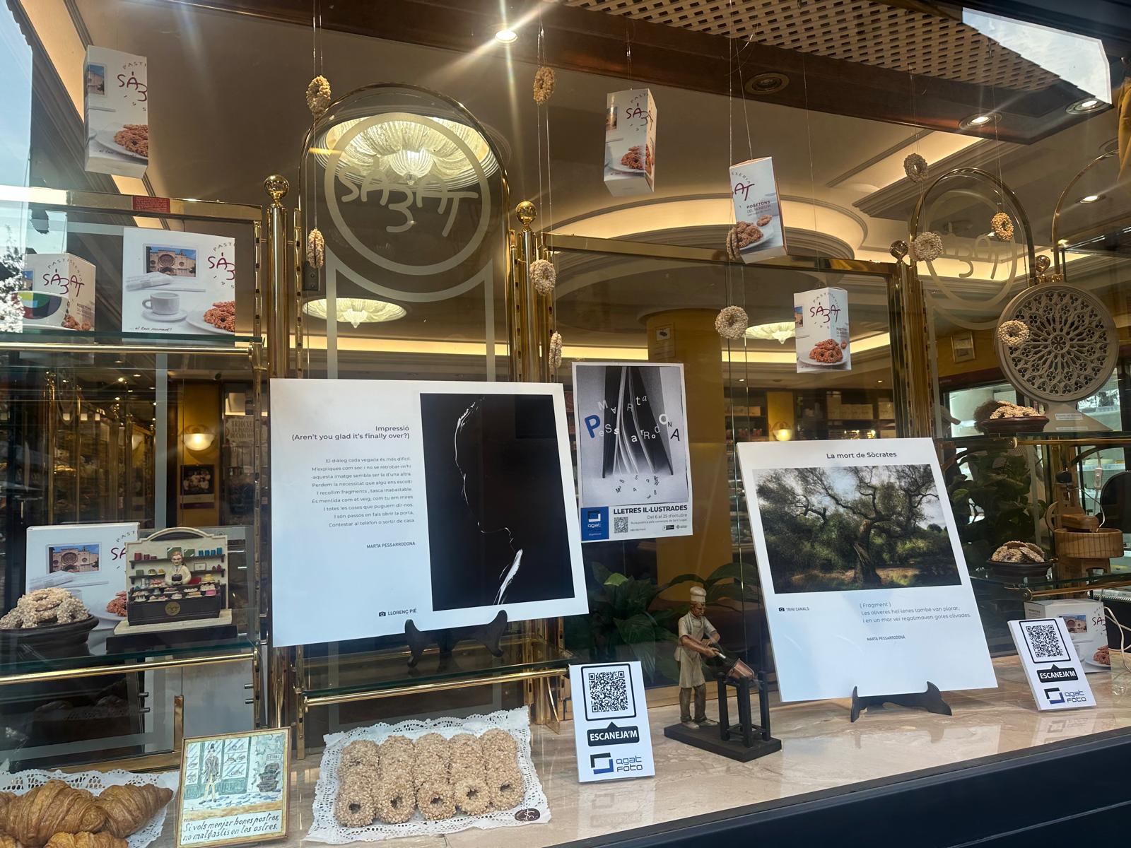 Qgat Foto presenta la mostra fotogràfica i poètica "Lletres il·lustrades". FOTO: Lluna Fabregat