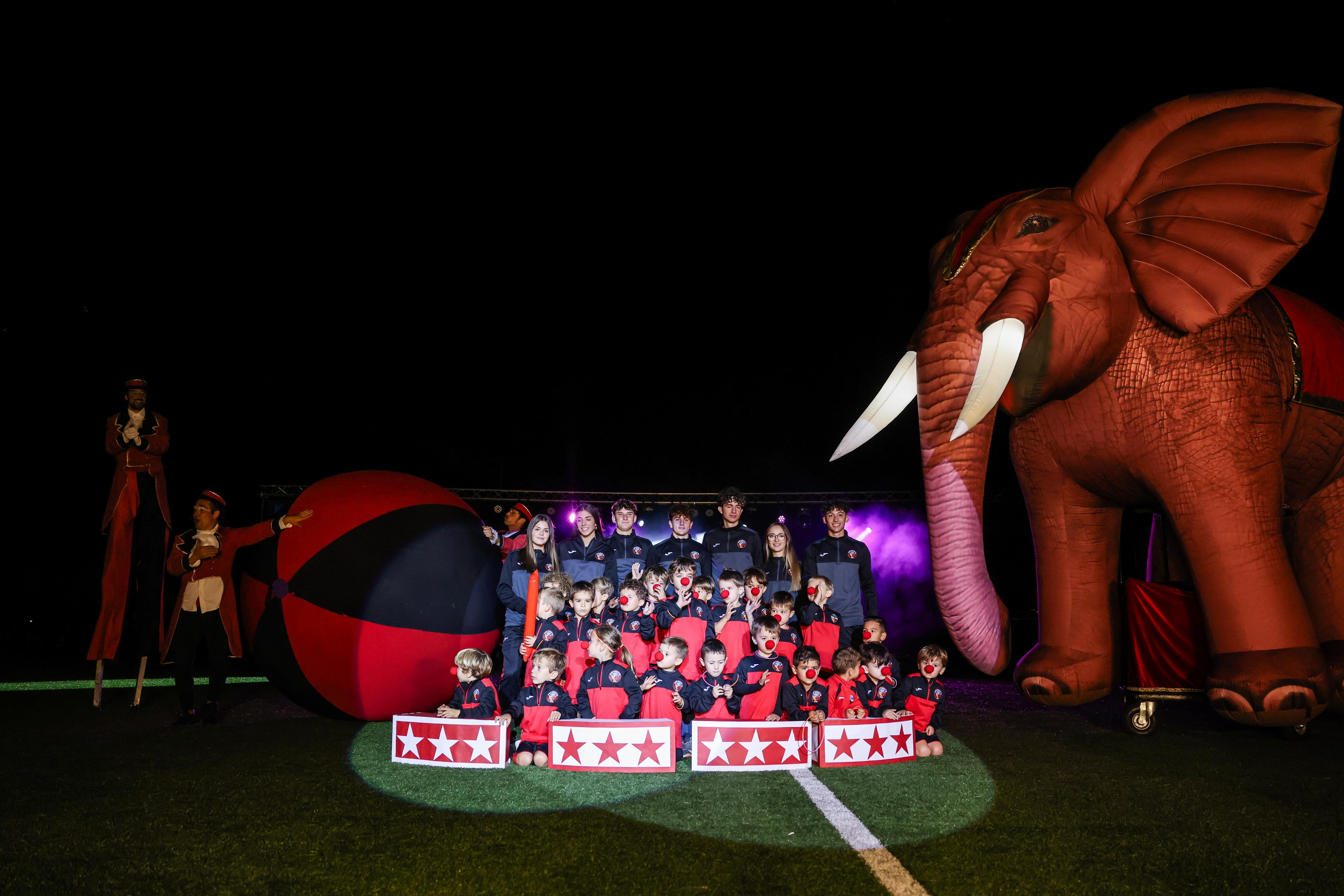 Presentació d'equips del Sant Cugat FC de la temporada 2025/2026. FOTO: Ajuntament