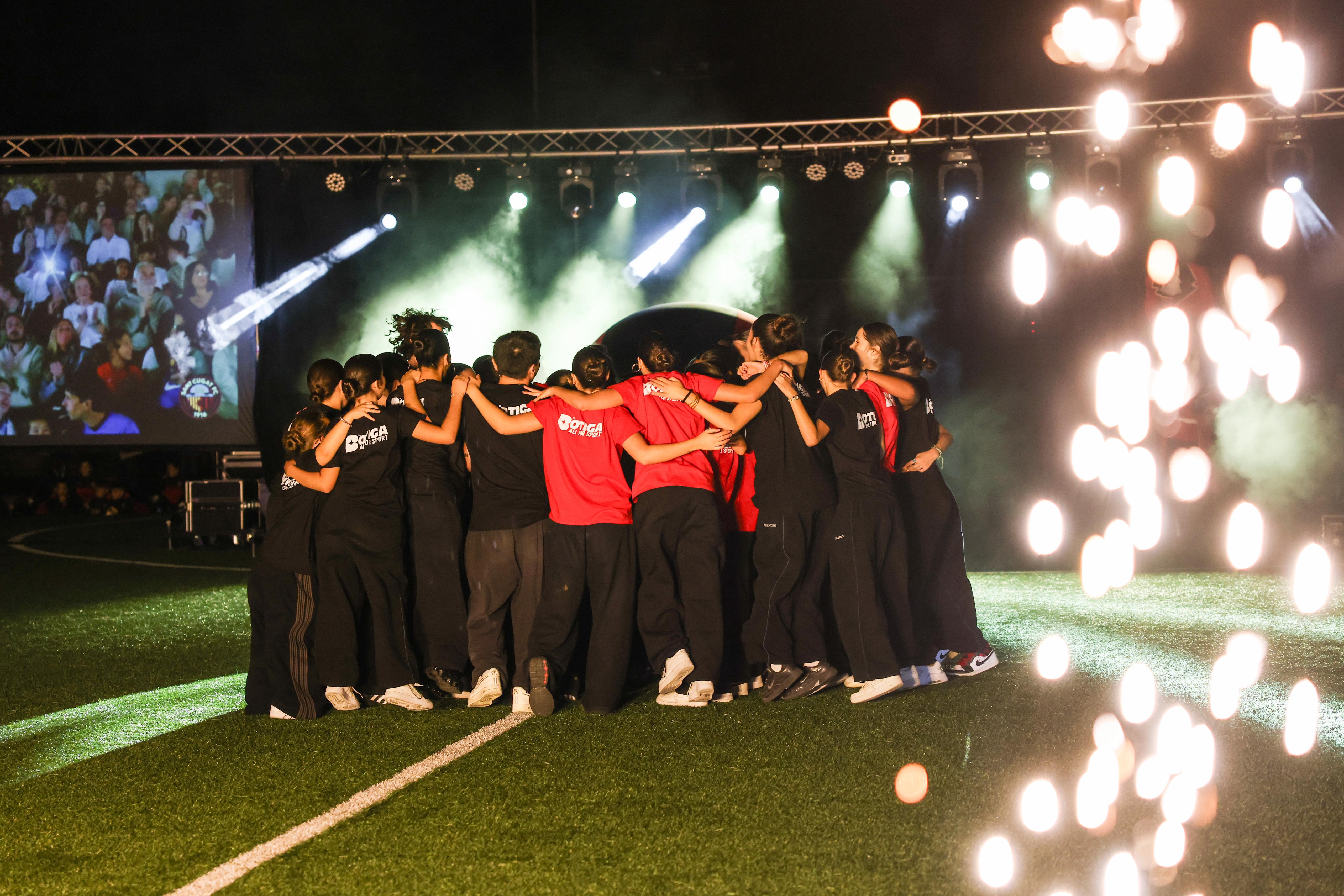 Presentació d'equips del Sant Cugat FC de la temporada 2025/2026. FOTO: Ajuntament