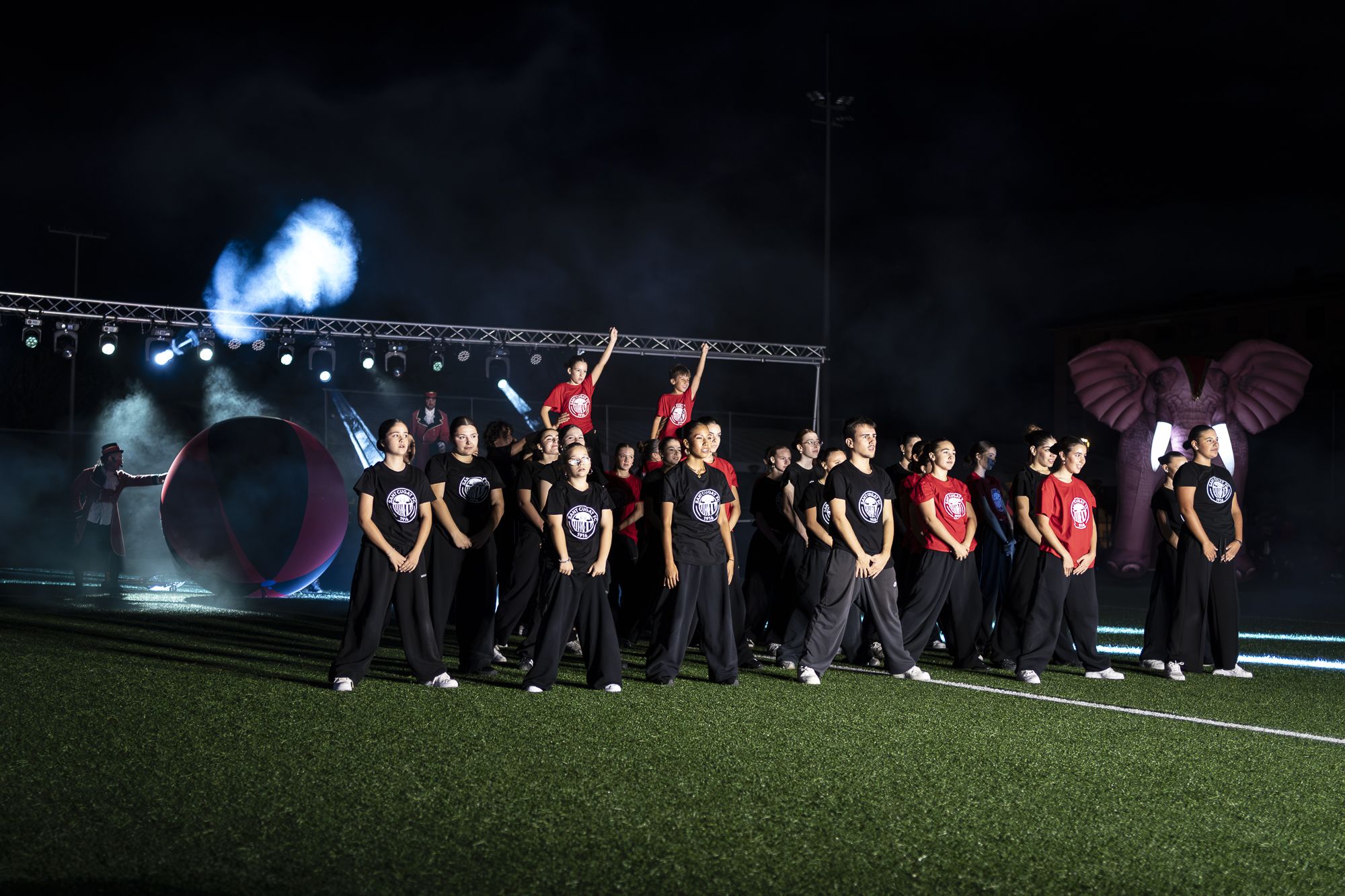 Presentació d'equips del Sant Cugat FC de la temporada 2025/2026. FOTO: Sant Cugat FC