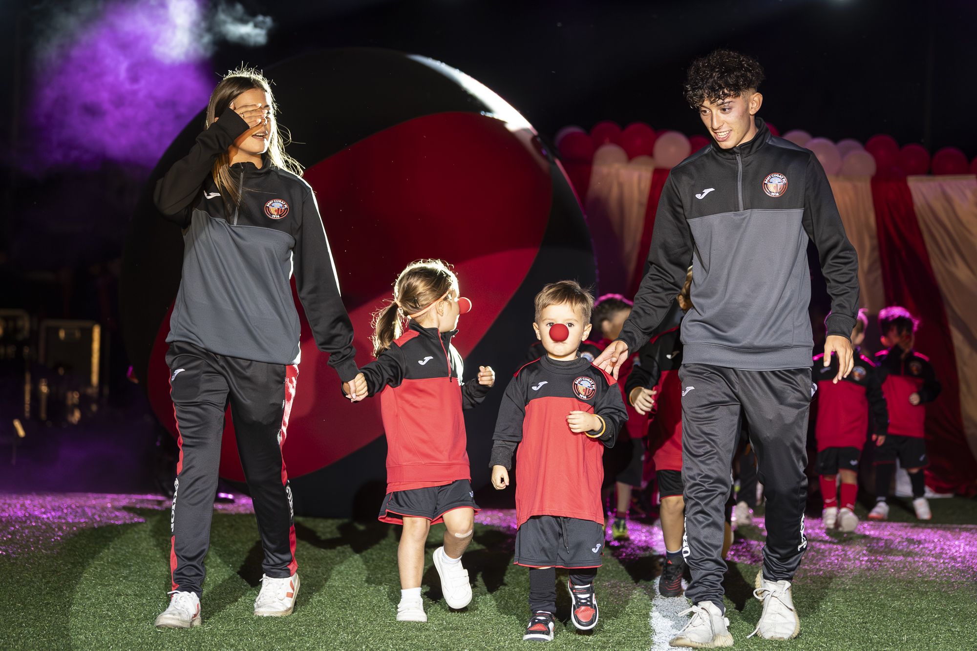 Presentació d'equips del Sant Cugat FC de la temporada 2025/2026. FOTO: Sant Cugat FC