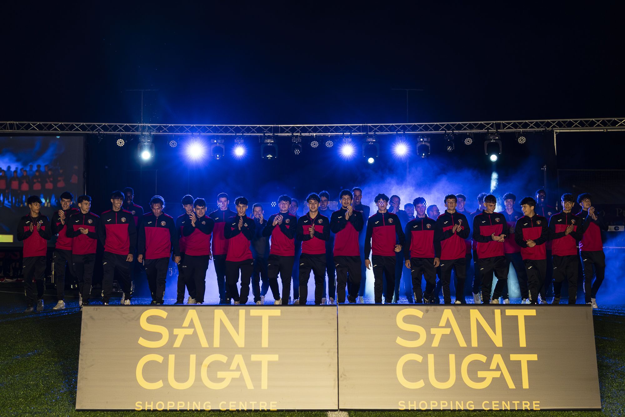 Presentació d'equips del Sant Cugat FC de la temporada 2025/2026. FOTO: Sant Cugat FC
