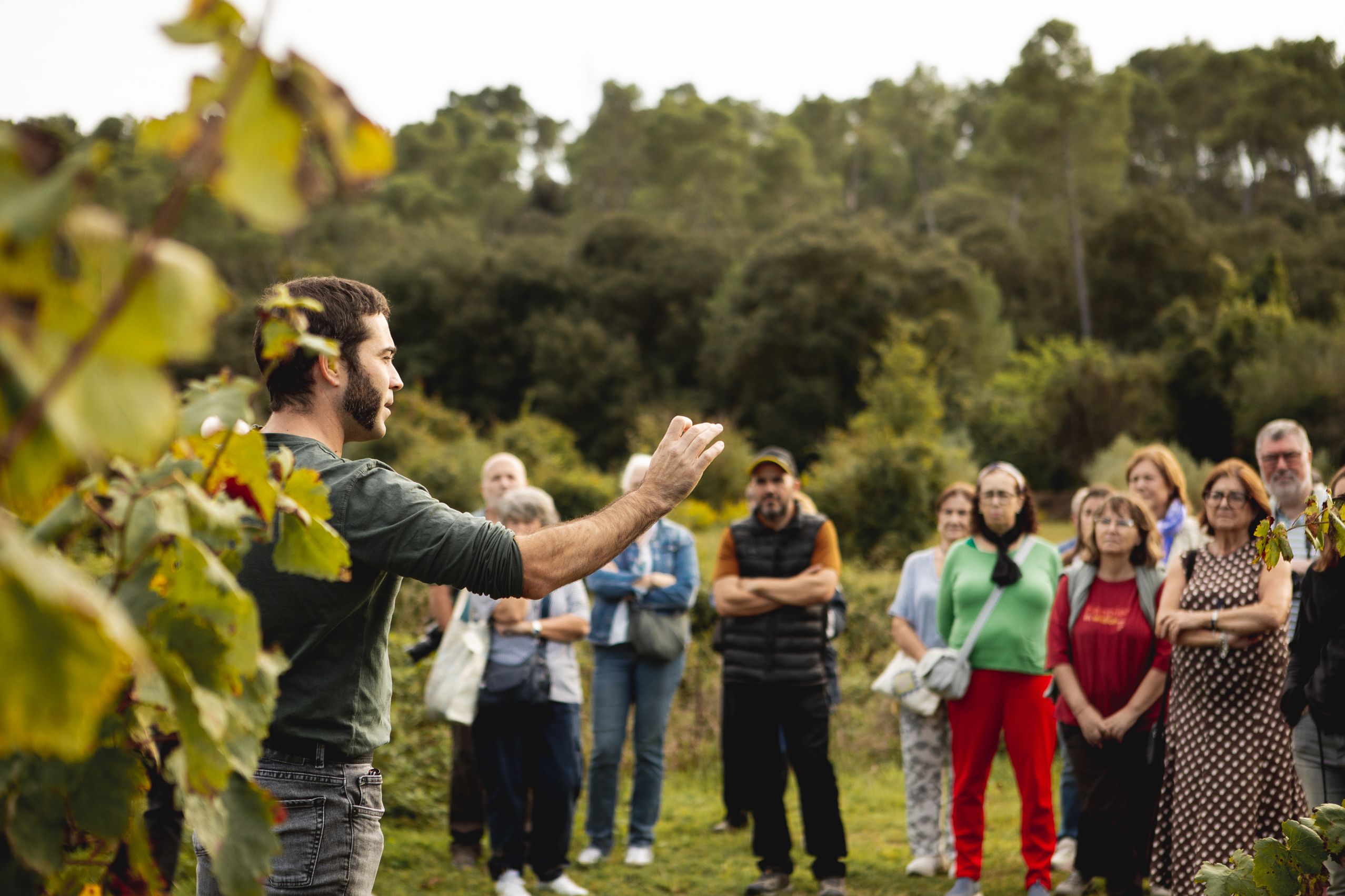 Visita guiada a la Masia de Can Bell durant les Jornadees Europees de Patrimoni. FOTO: Joana Arribas (TOT Sant Cugat)