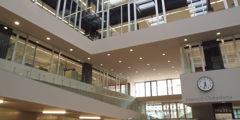 L'ajuntament de Sant Cugat per dins FOTO: Arxiu 