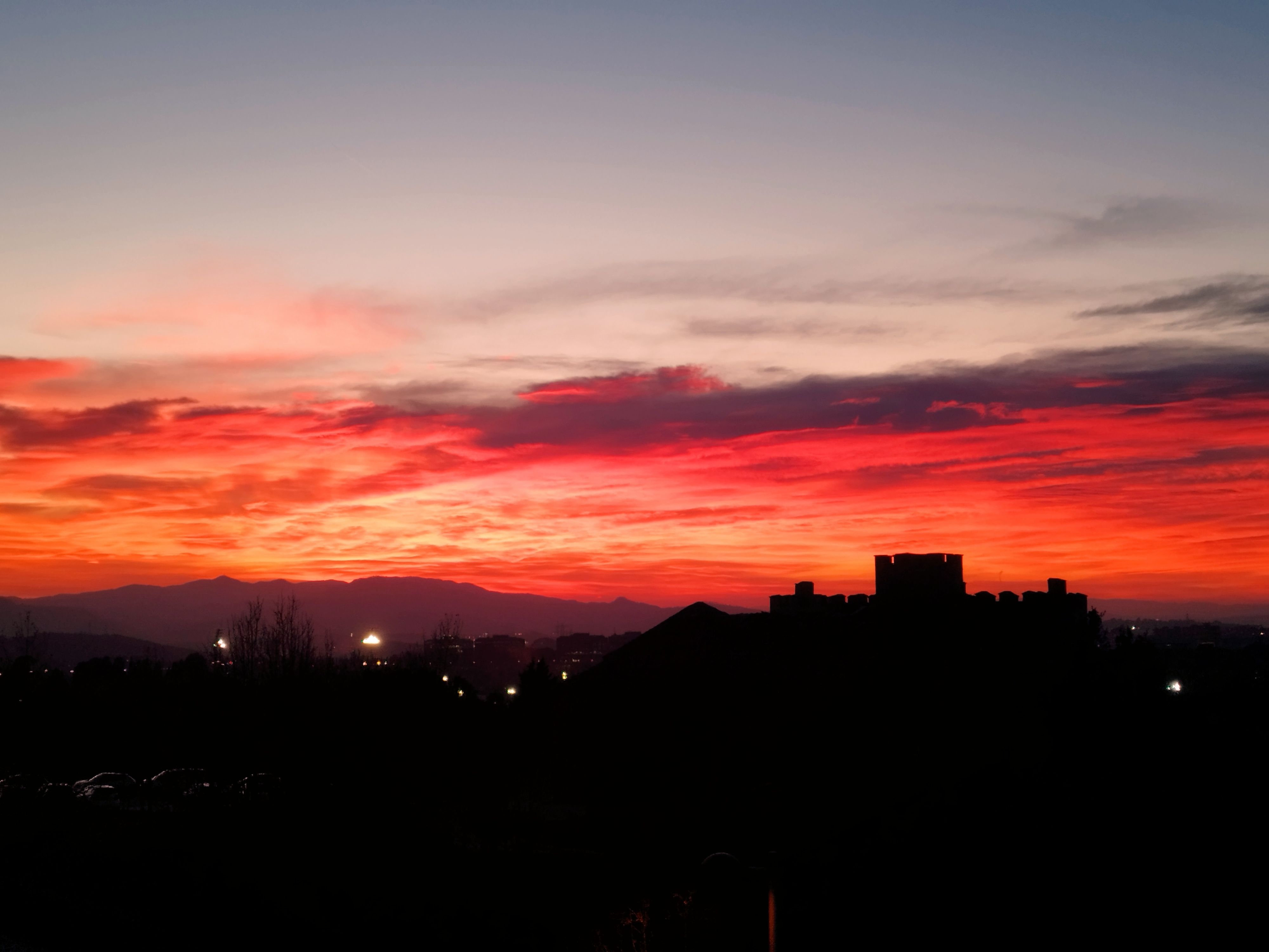 Cel rogent - Volpelleres, Sant Cugat del Vallès FOTO: Laia Riart i Soler