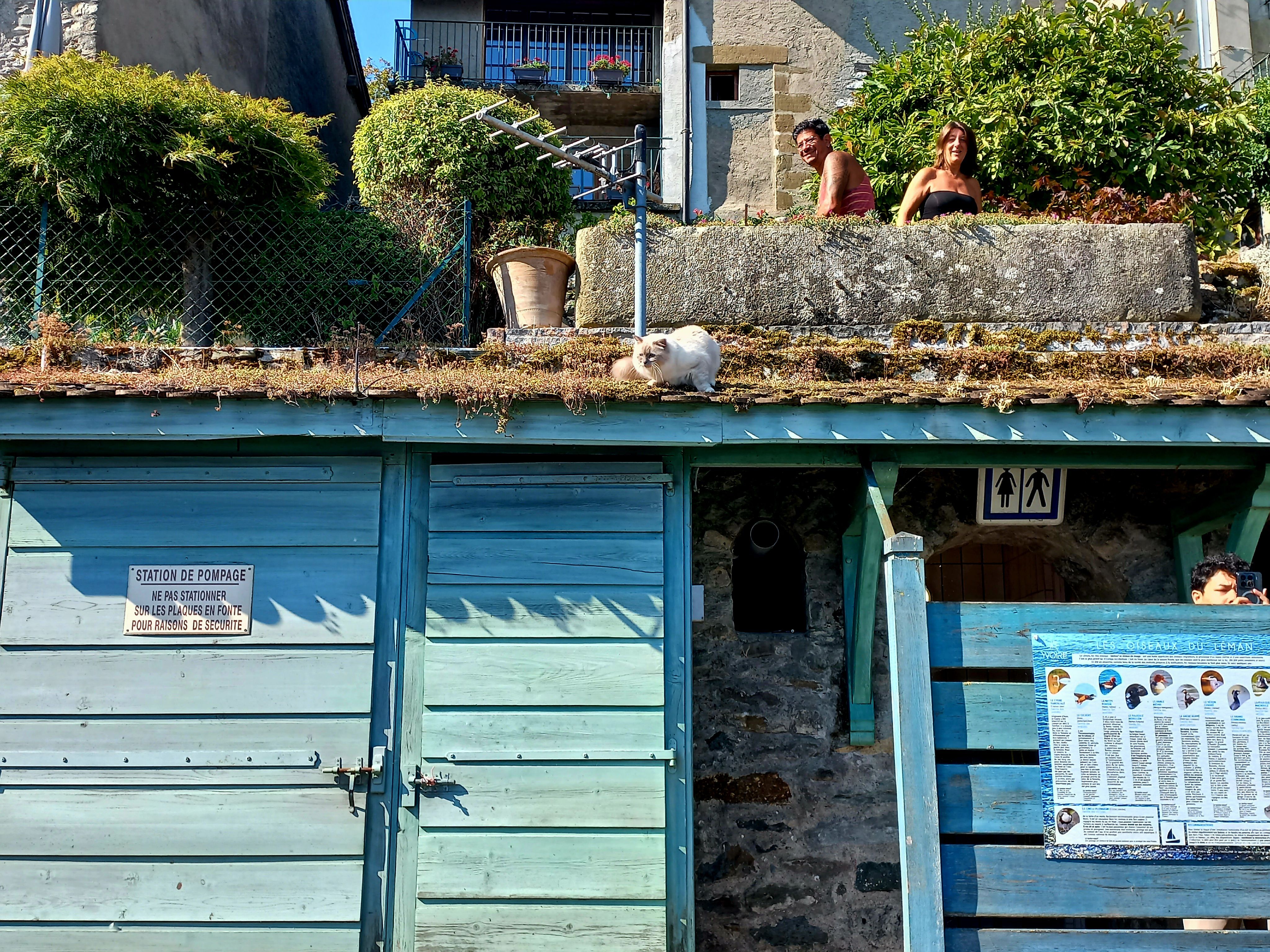 Cazadora de pájaros - Yvoire, França FOTO: Catalina Pérez Valenzuela 