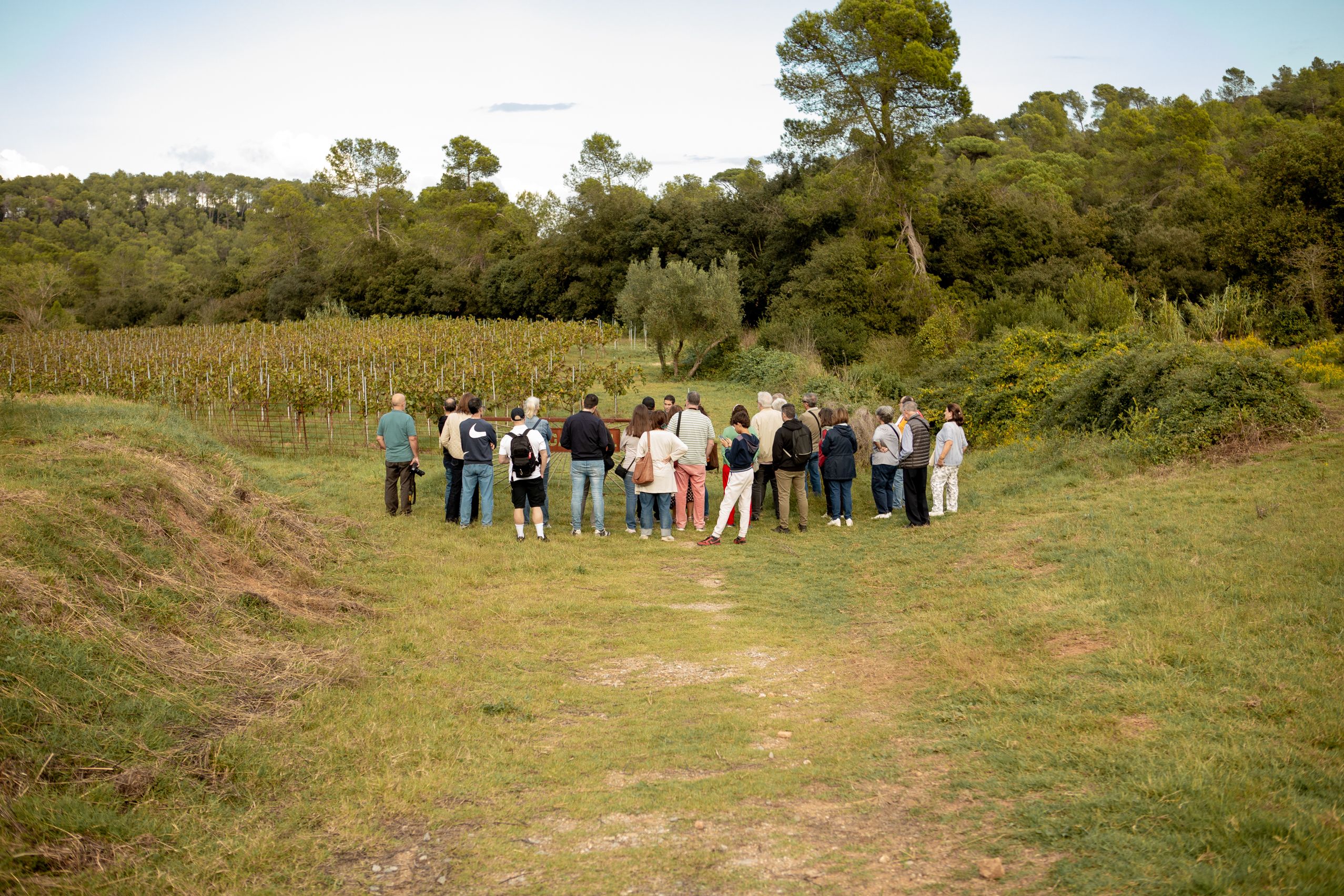 Visita a la Masia de Can Bell durant les Jornades Europees de Patrimoni a Sant Cugat. FOTO: Joana Arribas (TOT Sant Cugat)