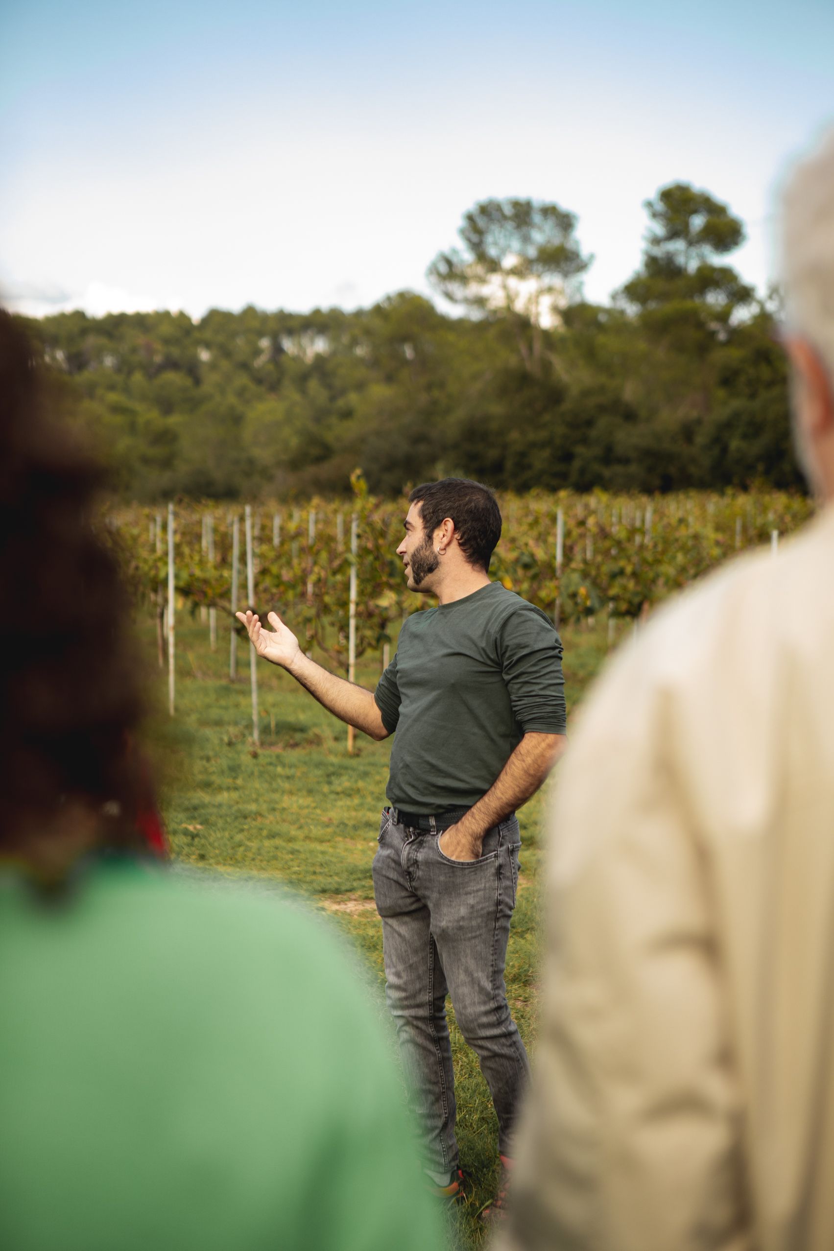 Visita a la Masia de Can Bell durant les Jornades Europees de Patrimoni a Sant Cugat. FOTO: Joana Arribas (TOT Sant Cugat)
