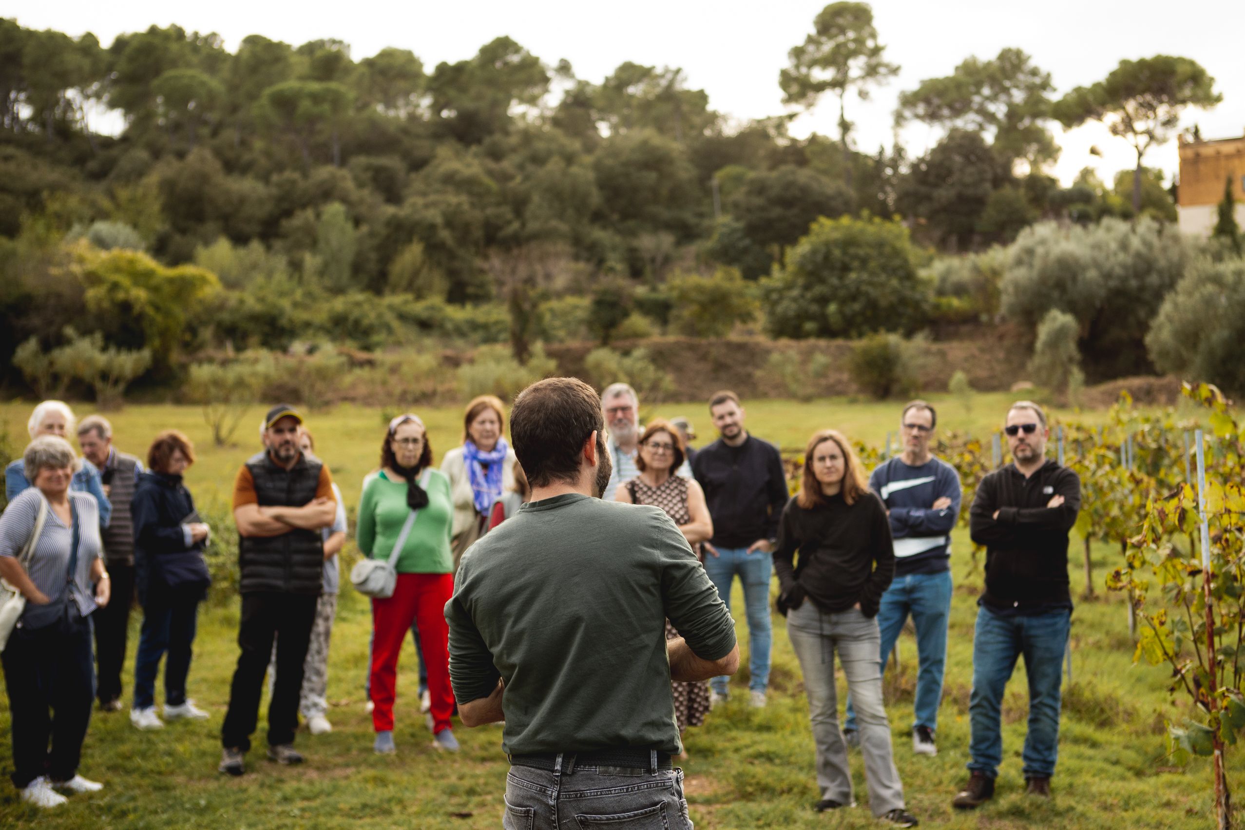 Visita a la Masia de Can Bell durant les Jornades Europees de Patrimoni a Sant Cugat. FOTO: Joana Arribas (TOT Sant Cugat)