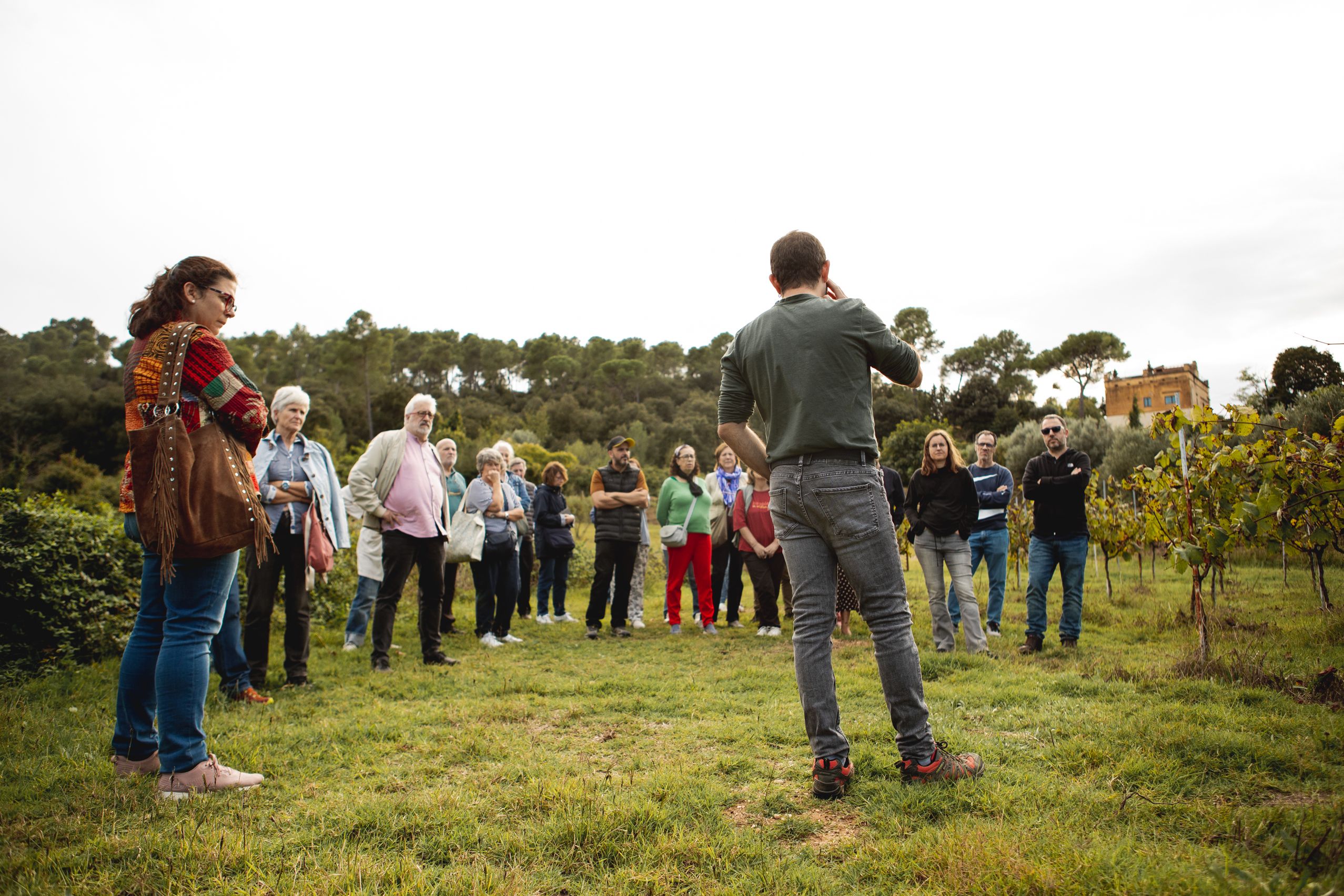 Visita a la Masia de Can Bell durant les Jornades Europees de Patrimoni a Sant Cugat. FOTO: Joana Arribas (TOT Sant Cugat)