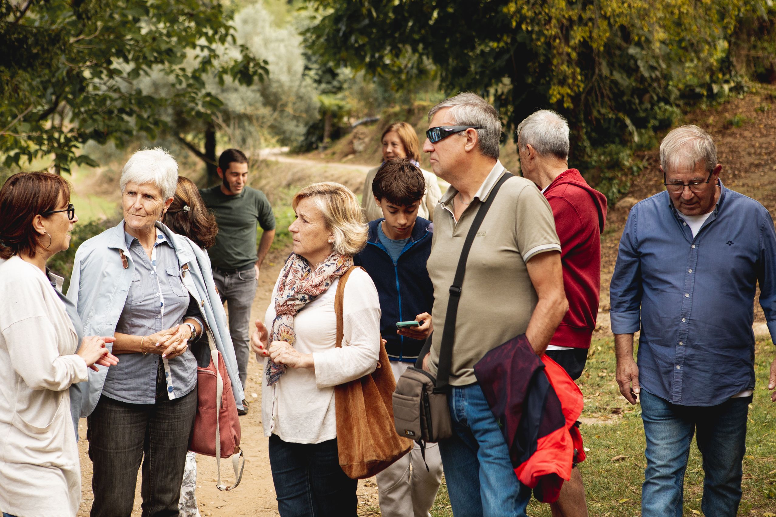 Visita a la Masia de Can Bell durant les Jornades Europees de Patrimoni a Sant Cugat. FOTO: Joana Arribas (TOT Sant Cugat)