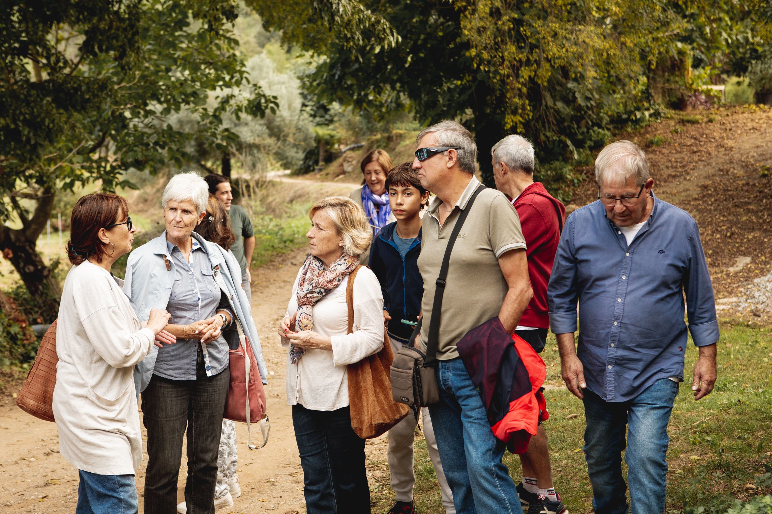 Visita a la Masia de Can Bell durant les Jornades Europees de Patrimoni a Sant Cugat. FOTO: Joana Arribas (TOT Sant Cugat)