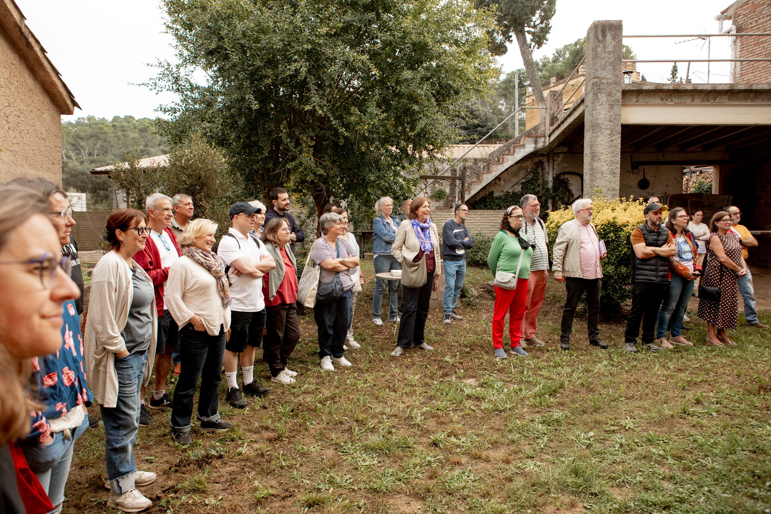 Visita a la Masia de Can Bell durant les Jornades Europees de Patrimoni a Sant Cugat. FOTO: Joana Arribas (TOT Sant Cugat)