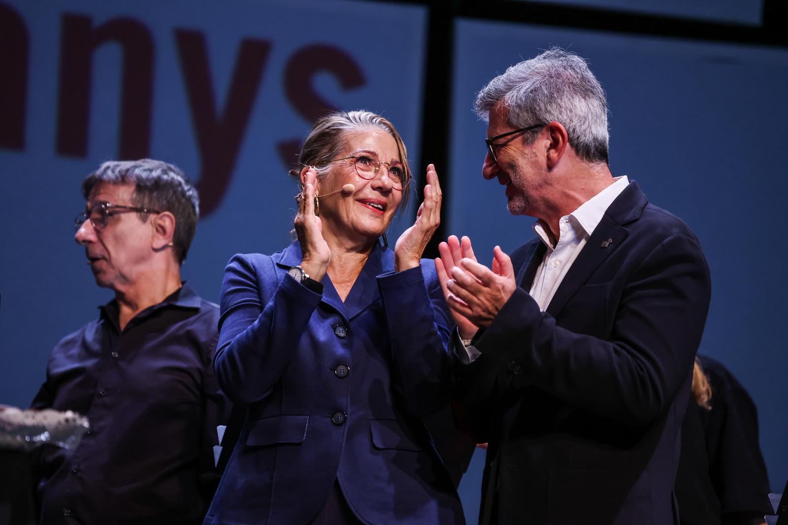 'L’humor i la festa', espectacle inaugural del Festival Nacional de Poesia. FOTO: Ajuntament