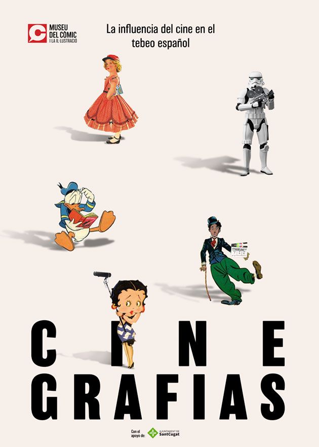 Cartell de l'exposició Cinegrafies