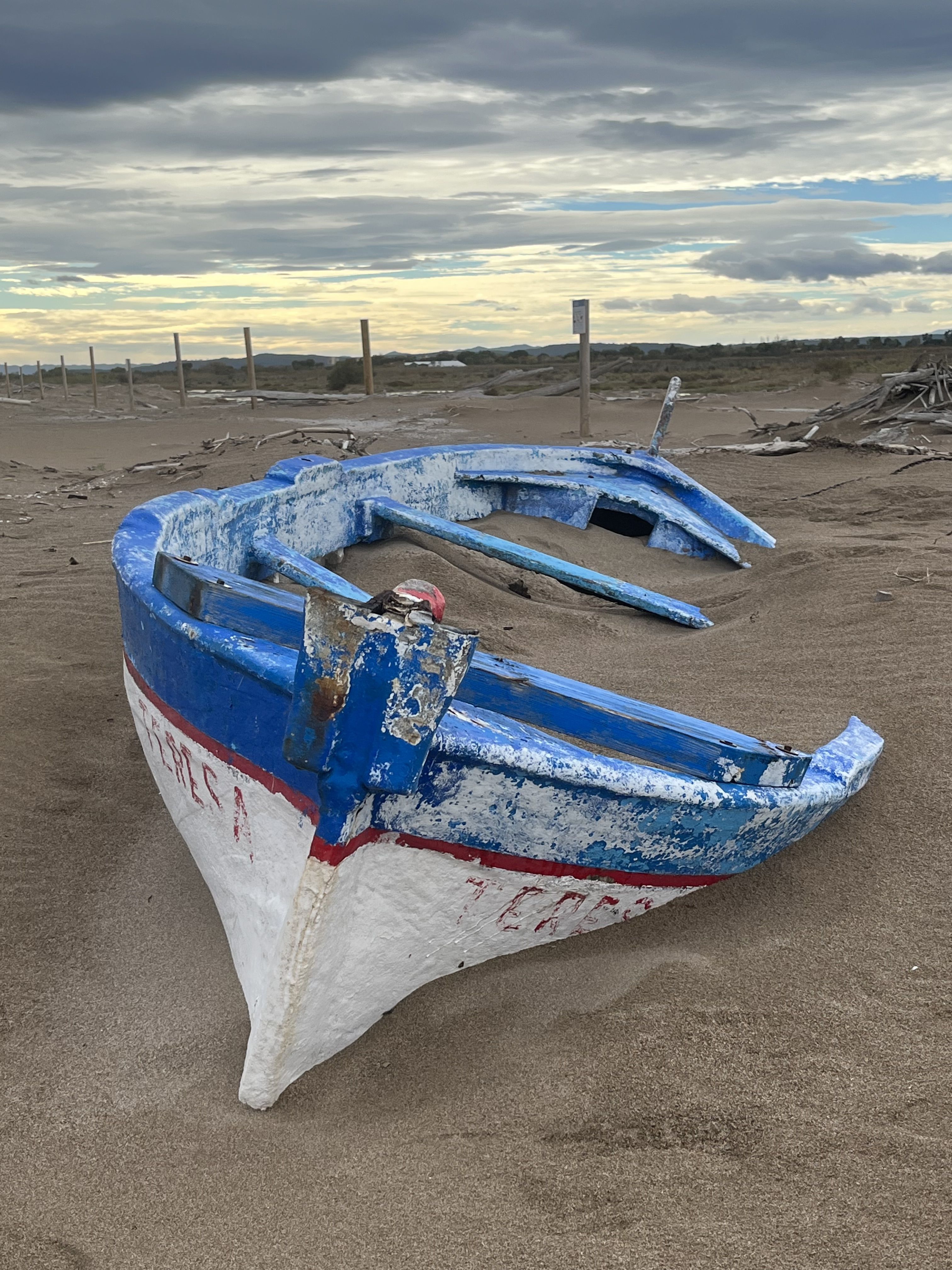 Dique seco - Reserva Les Llaunes Aiguamolls de l’Empordà FOTO: Guadalupe Rodriguez Alcón
