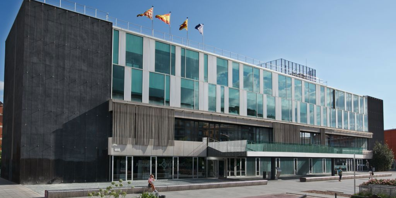 L'Ajuntament de Sant Cugat. FOTO: Arxiu