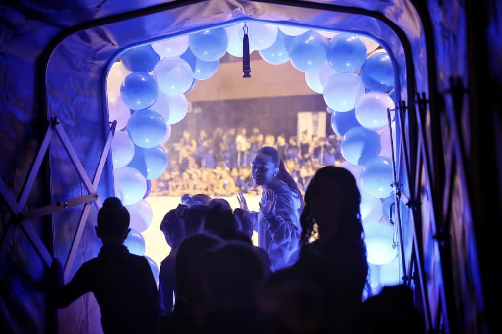 Presentació d'equips del Club Gimnàstica Rítmica i Estètica Sant Cugat de la temporada 2025/2026. FOTO: Ajuntament