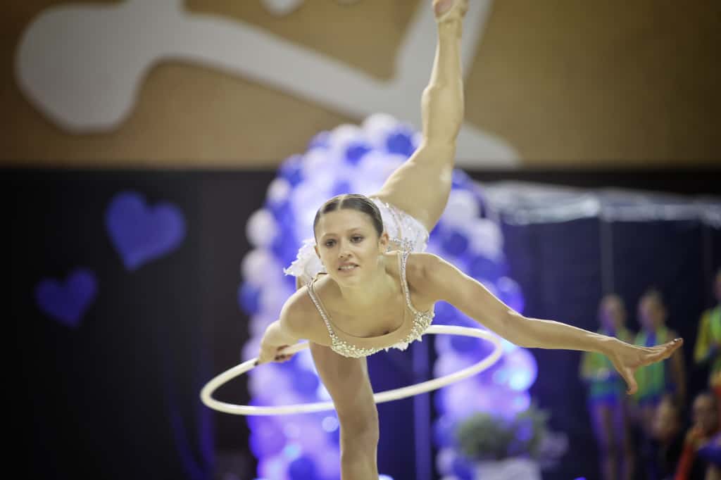 Presentació d'equips del Club Gimnàstica Rítmica i Estètica Sant Cugat de la temporada 2025/2026. FOTO: Ajuntament