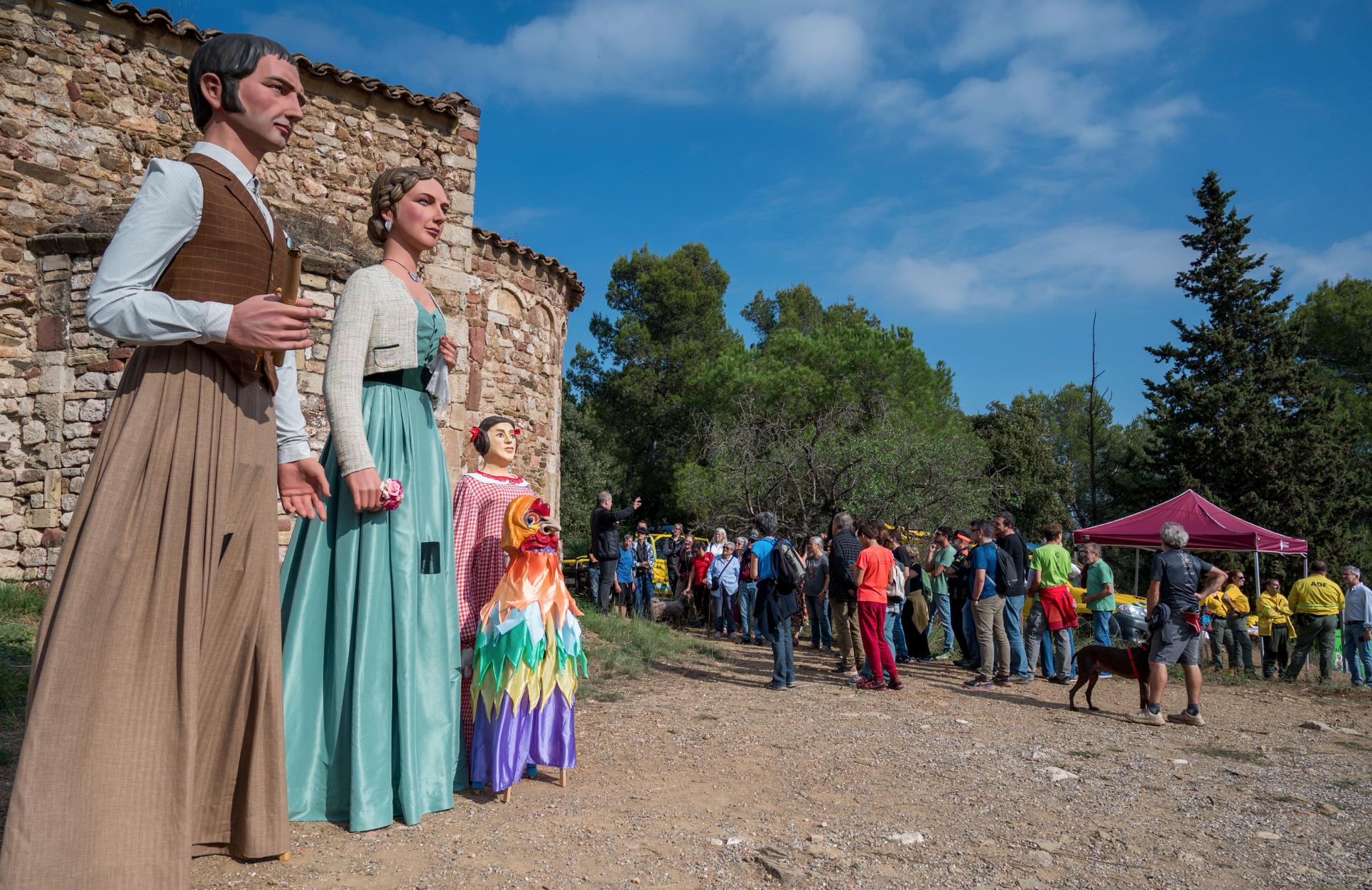 Els Gegants de Valldoreix, a l'Aplec de la Salut FOTO: Carmelo Jiménez (TOT Sant Cugat)
