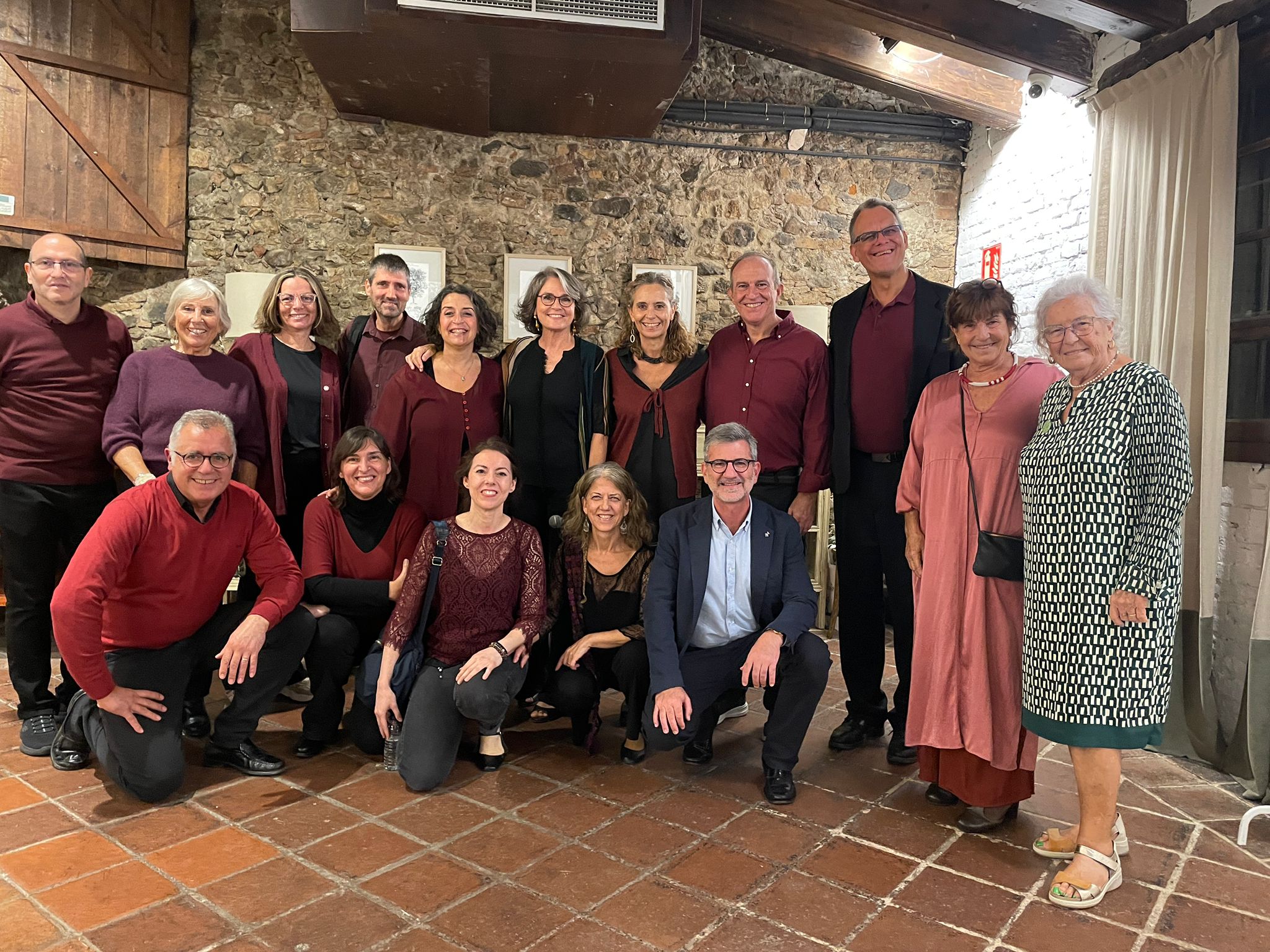Sopar solidari de l'Oncolliga a Sant Cugat FOTO: Cedida