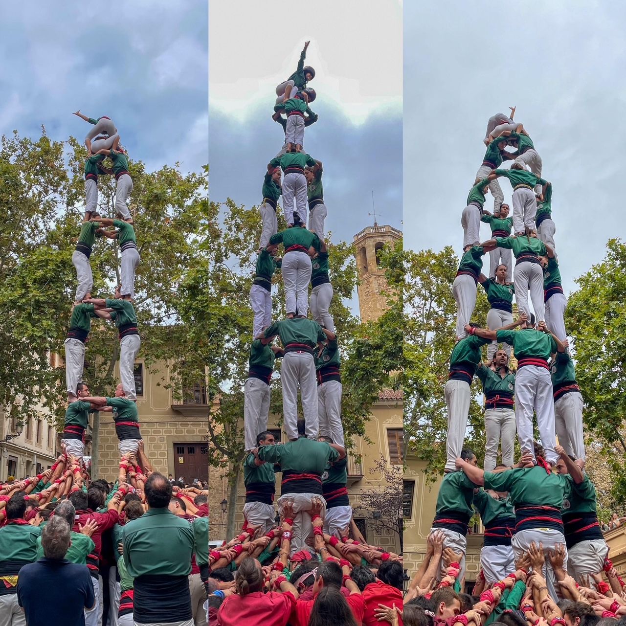 Una clàssica pastosa. FOTO: Castellers de Sant Cugat