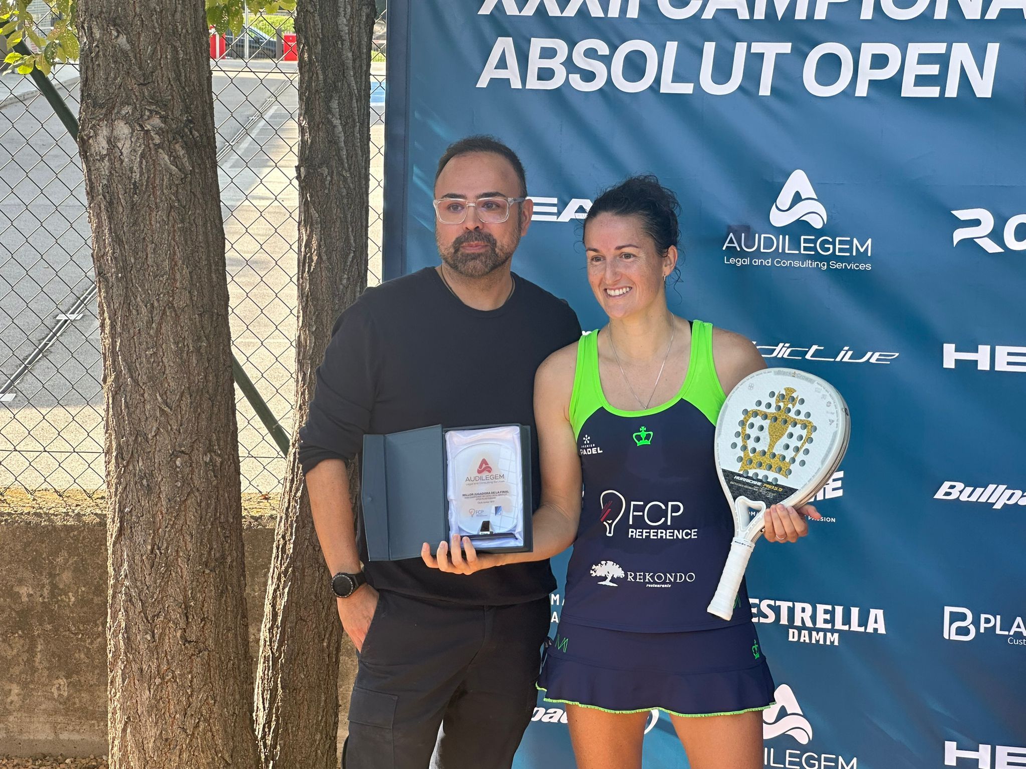  Lara Arruabarrena, MVP del Campionat de Catalunya Absolut de Pàdel 2025. FOTO: Lluna Fabregat