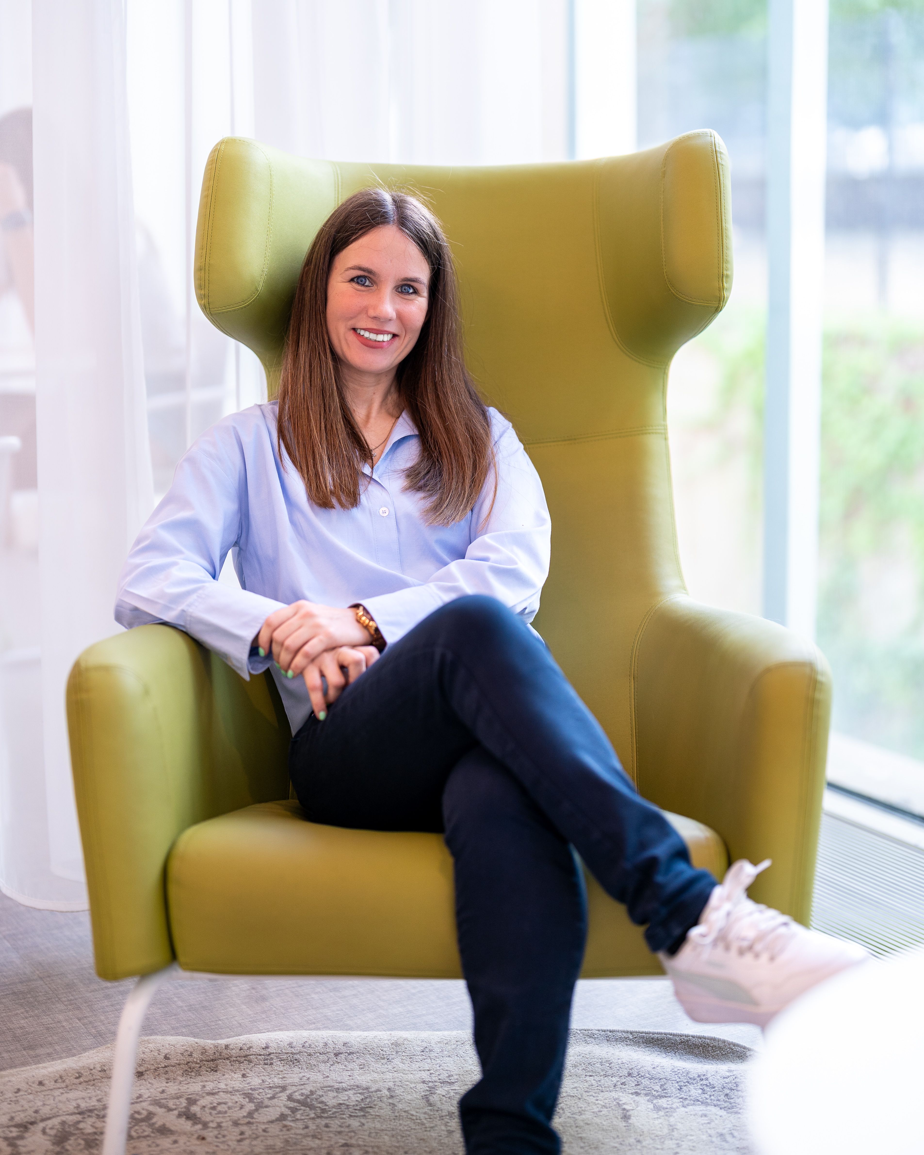 La formadora santcugatenca Mireia Portero, finalista als Premis EDUCA ABANCA. FOTO: Cedida per Mireia Portero