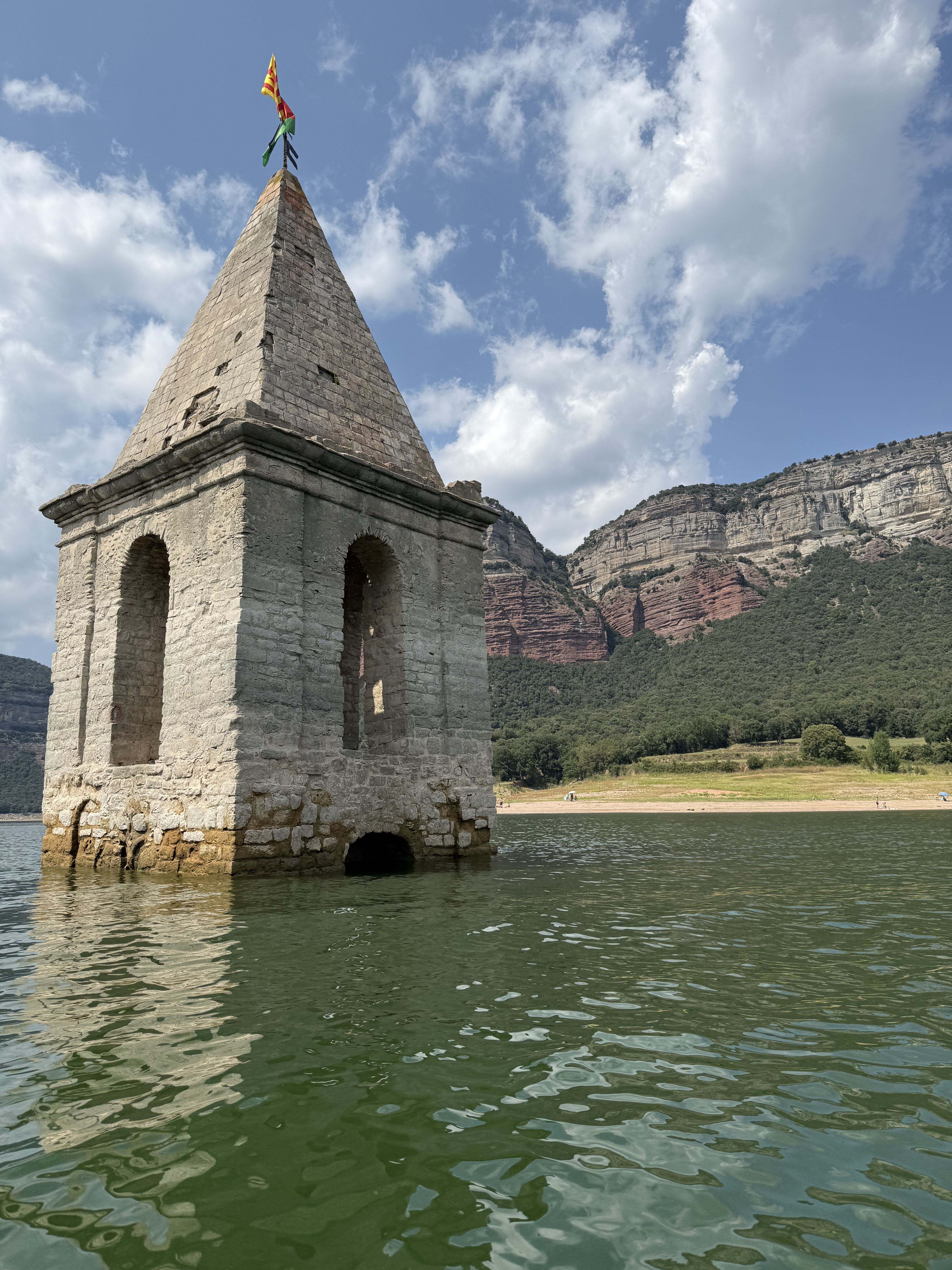 Església de Sant Rom de Sau - Pantà de Sau, Vilanova de Sau FOTO: Leonor Jiménez