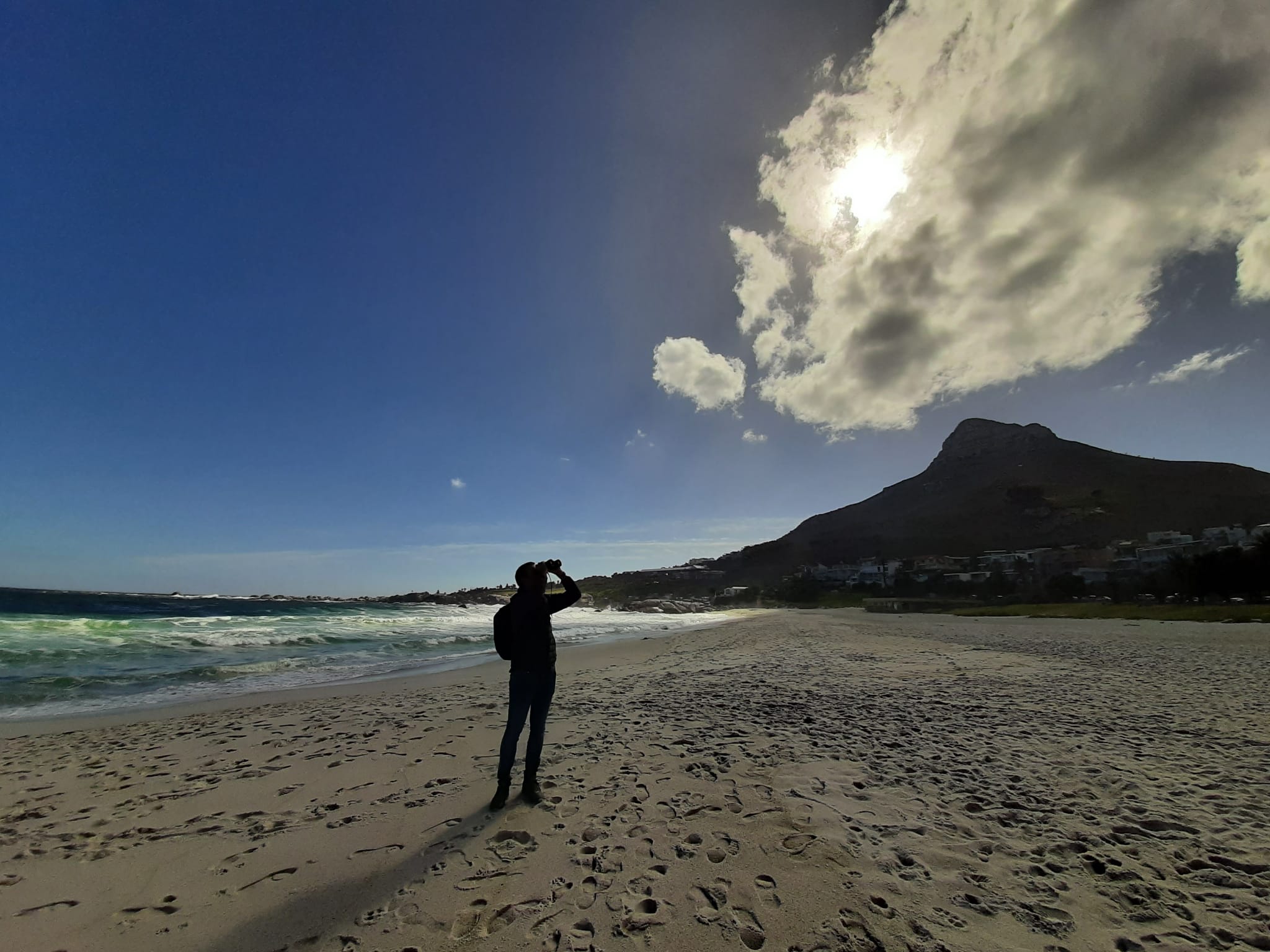 Entre el cel i el mar - Camps Bay Beach, Sud- Àfrica FOTO: Cristina Sedeño Vielajus