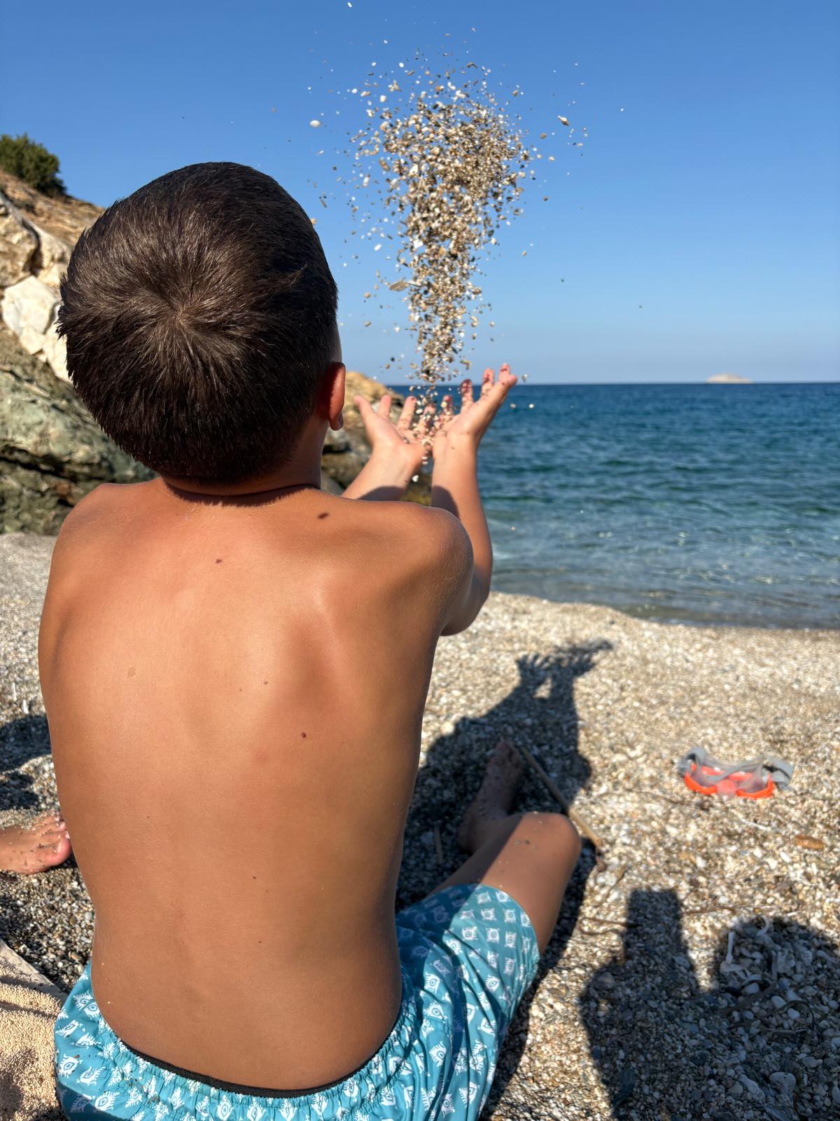 Instants de sorra - Illa de Naxos, Grècia FOTO: Marta Martínez Fons
