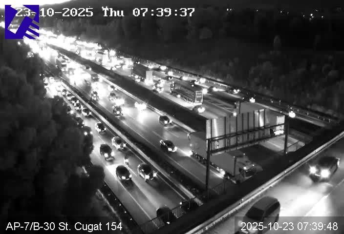 Retencions a l'AP-7 FOTO: Trànsit